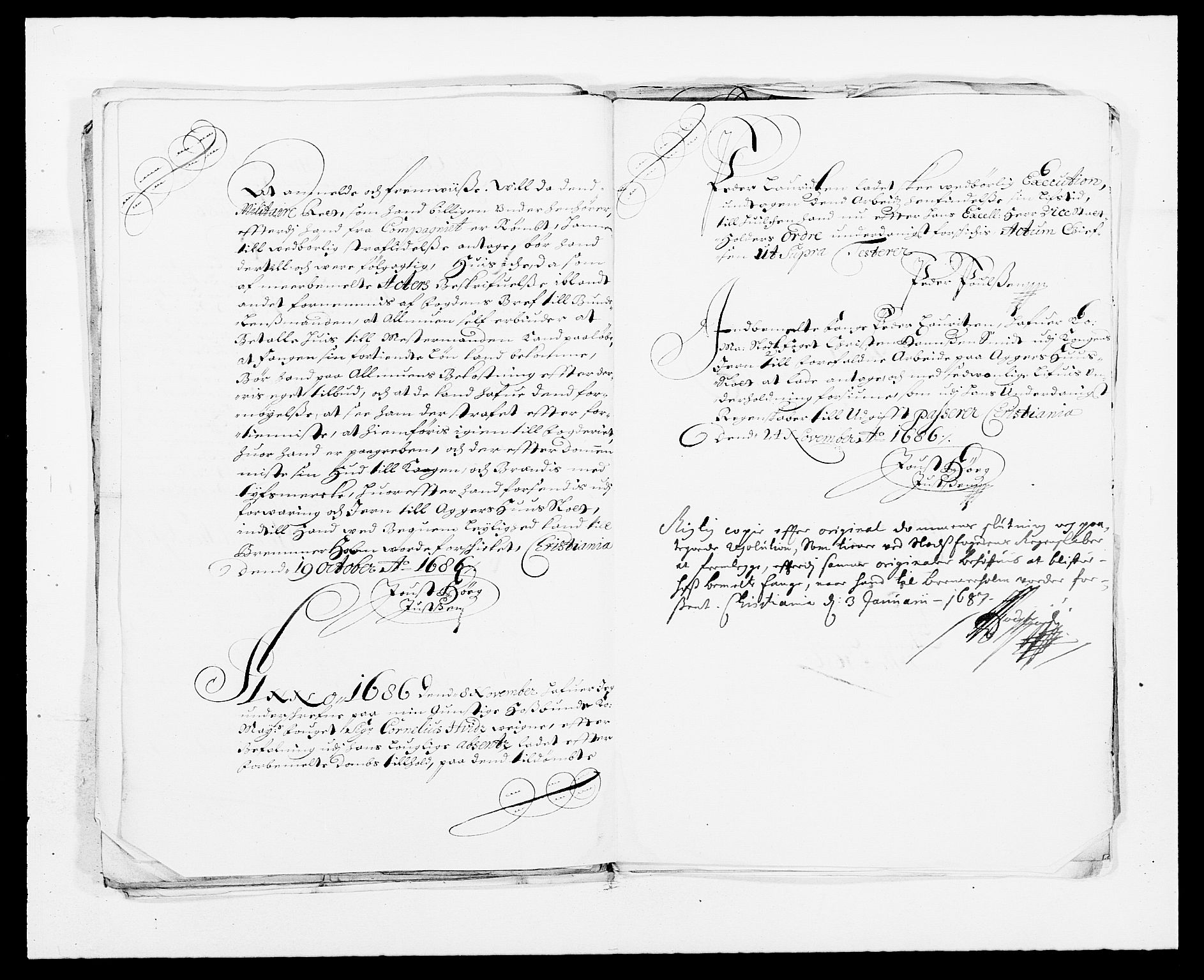 Rentekammeret inntil 1814, Reviderte regnskaper, Fogderegnskap, AV/RA-EA-4092/R08/L0424: Fogderegnskap Aker, 1682-1689, p. 208