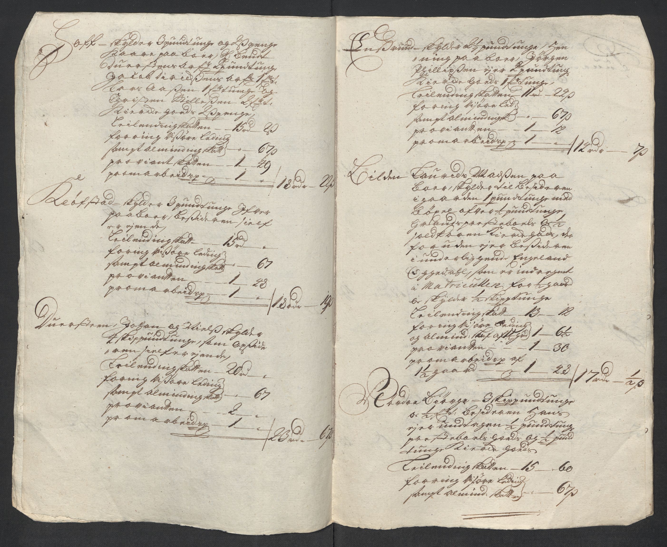 Rentekammeret inntil 1814, Reviderte regnskaper, Fogderegnskap, RA/EA-4092/R18/L1309: Fogderegnskap Hadeland, Toten og Valdres, 1712, p. 322