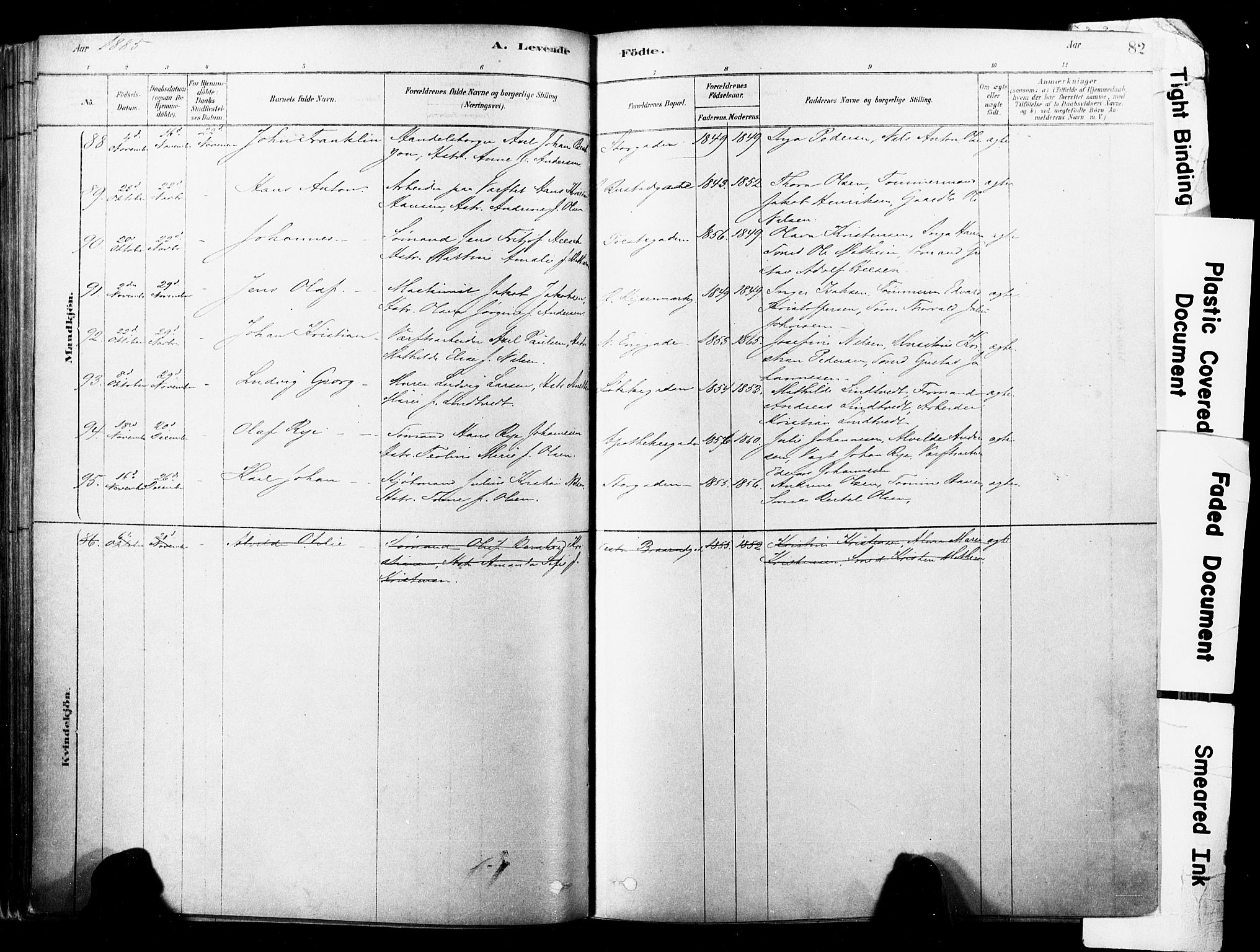 Horten kirkebøker, AV/SAKO-A-348/F/Fa/L0003: Parish register (official) no. 3, 1878-1887, p. 82