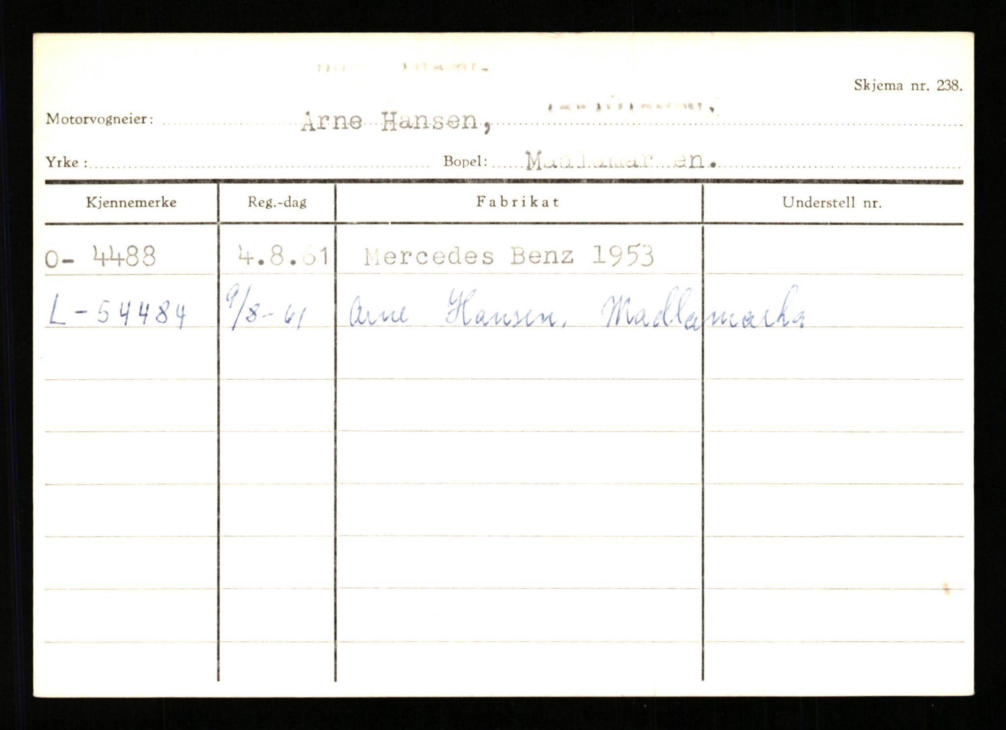 Stavanger trafikkstasjon, AV/SAST-A-101942/0/G/L0001: Registreringsnummer: 0 - 5782, 1930-1971, p. 2747