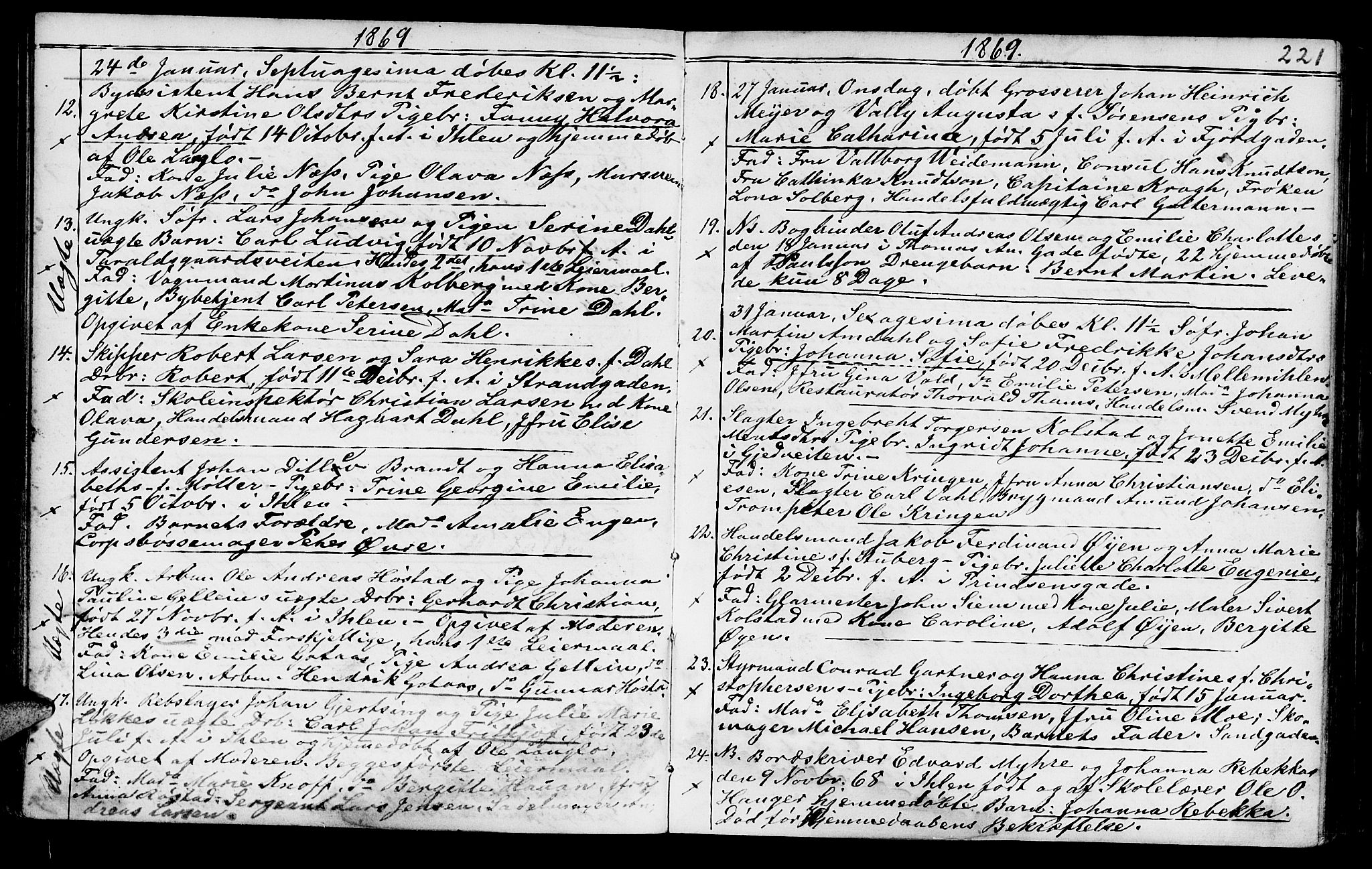 Ministerialprotokoller, klokkerbøker og fødselsregistre - Sør-Trøndelag, SAT/A-1456/602/L0140: Parish register (copy) no. 602C08, 1864-1872, p. 220-221