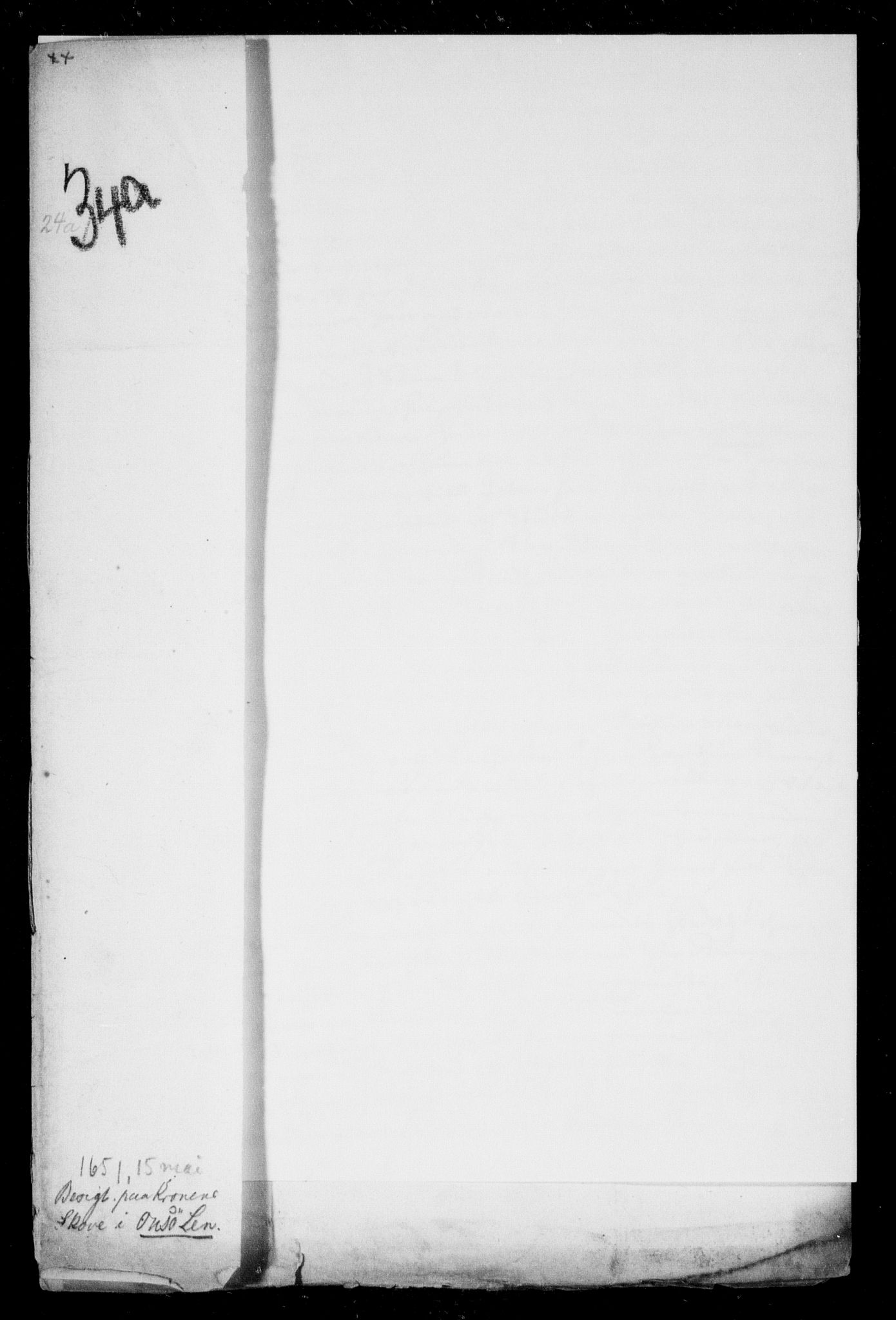Danske Kanselli, Skapsaker, RA/EA-4061/F/L0009: Skap 8, pakke 150B, litra A-AA, 1644-1651, p. 403