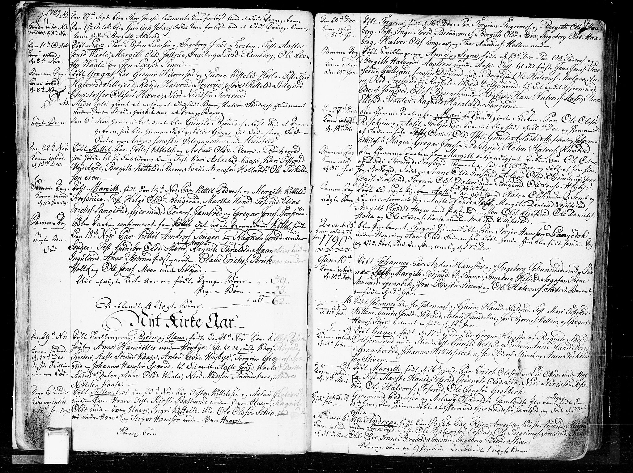 Heddal kirkebøker, AV/SAKO-A-268/F/Fa/L0004: Parish register (official) no. I 4, 1784-1814, p. 17