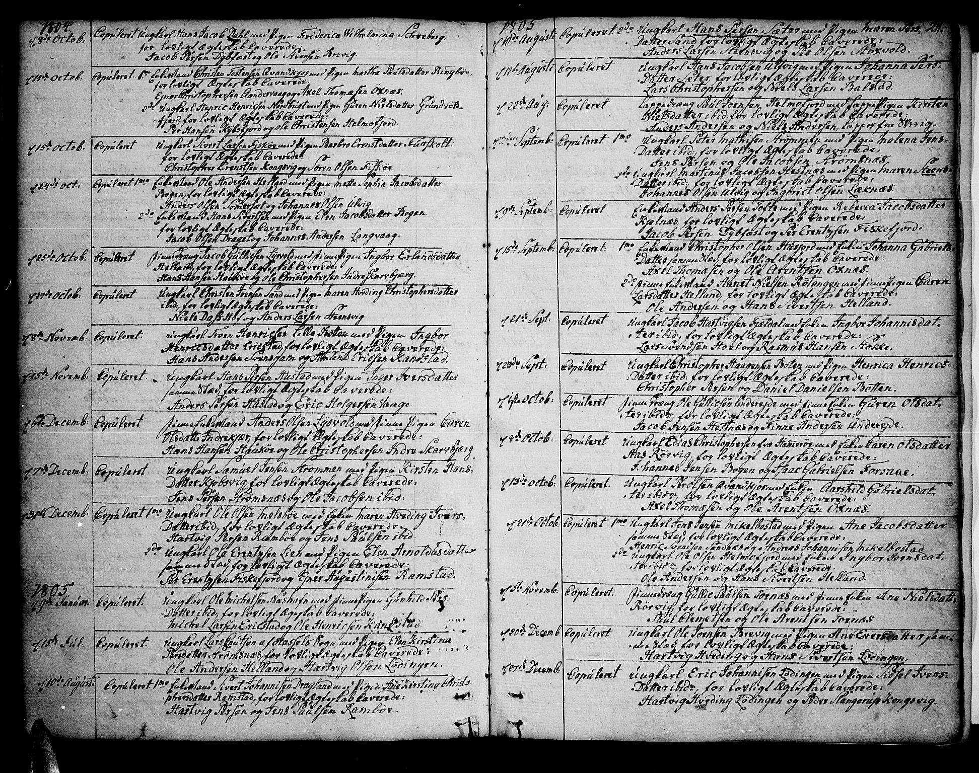 Ministerialprotokoller, klokkerbøker og fødselsregistre - Nordland, AV/SAT-A-1459/872/L1031: Parish register (official) no. 872A06, 1787-1829, p. 211
