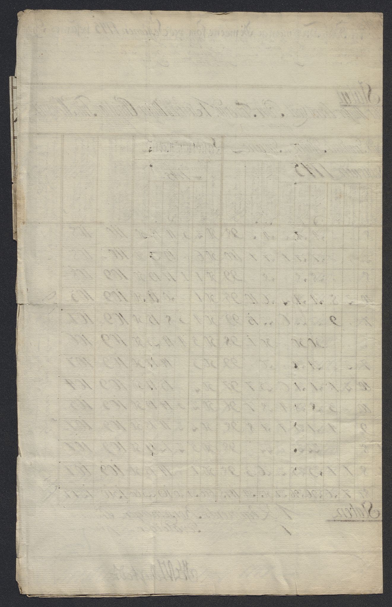 Kommanderende general (KG I) med Det norske krigsdirektorium, AV/RA-EA-5419/D/L0398: 2. Opplandske nasjonale infanteriregiment: Lister, 1745-1767, p. 55