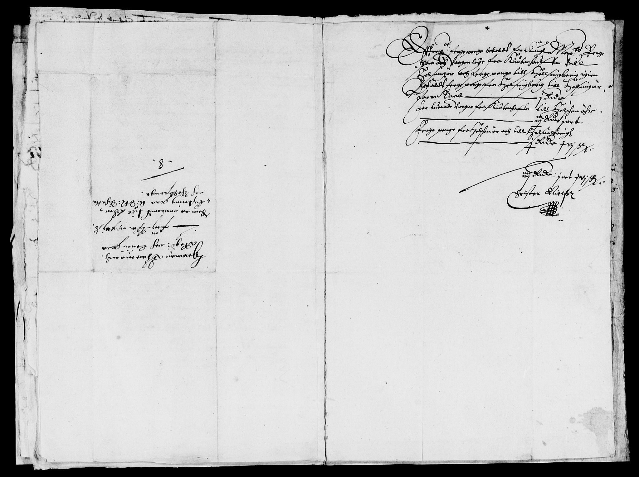 Rentekammeret inntil 1814, Reviderte regnskaper, Lensregnskaper, AV/RA-EA-5023/R/Rb/Rba/L0124: Akershus len, 1634-1636
