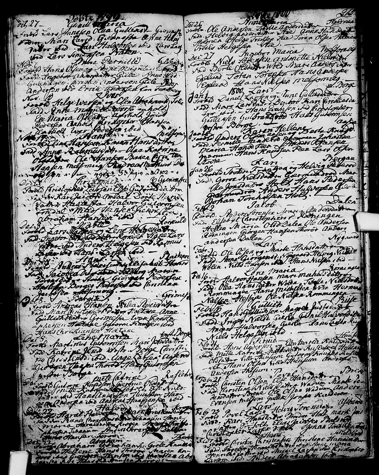 Stokke kirkebøker, AV/SAKO-A-320/F/Fa/L0003: Parish register (official) no. I 3, 1771-1803, p. 215