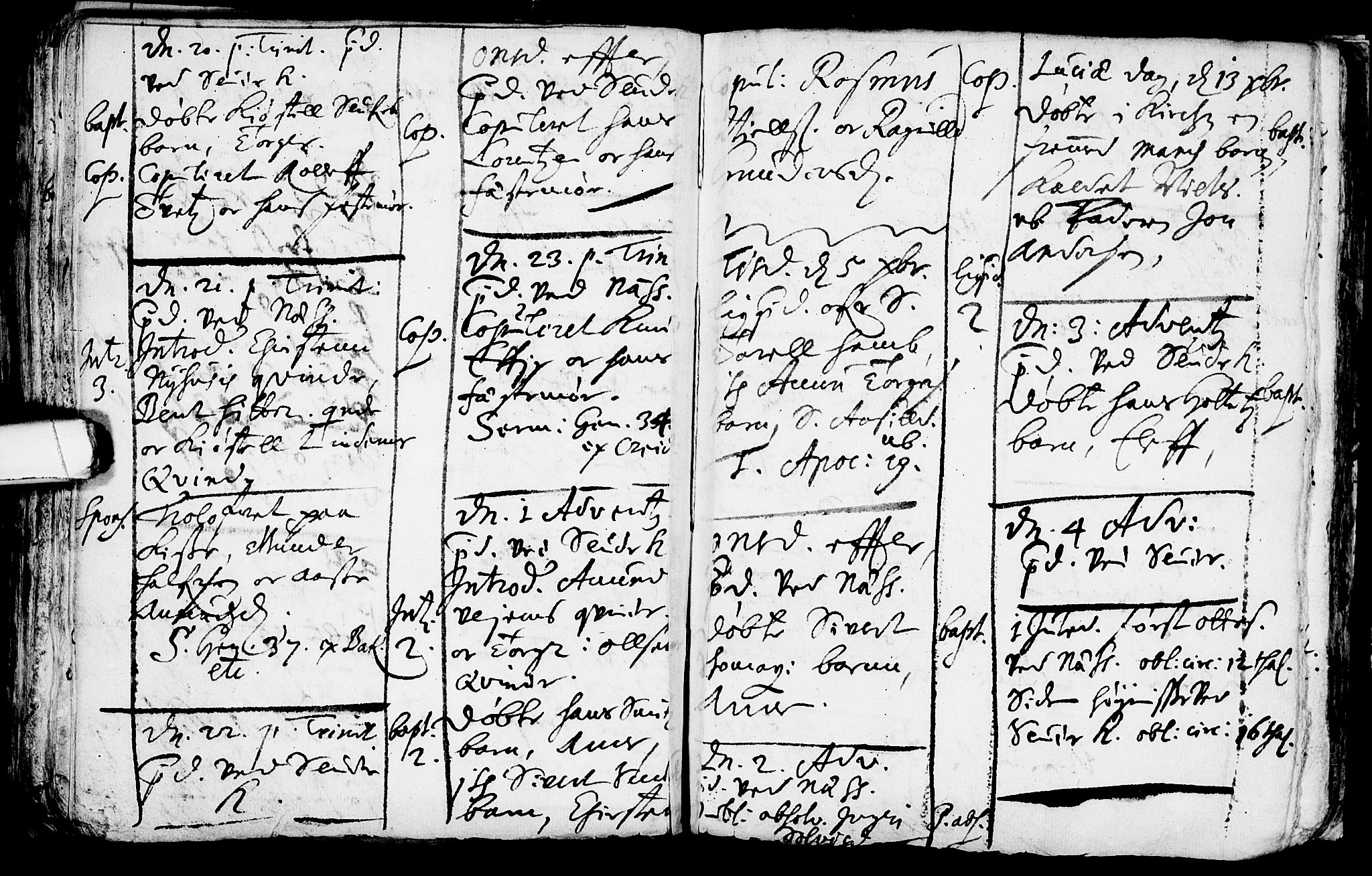 Sauherad kirkebøker, AV/SAKO-A-298/F/Fa/L0001: Parish register (official) no. I 1, 1649-1681