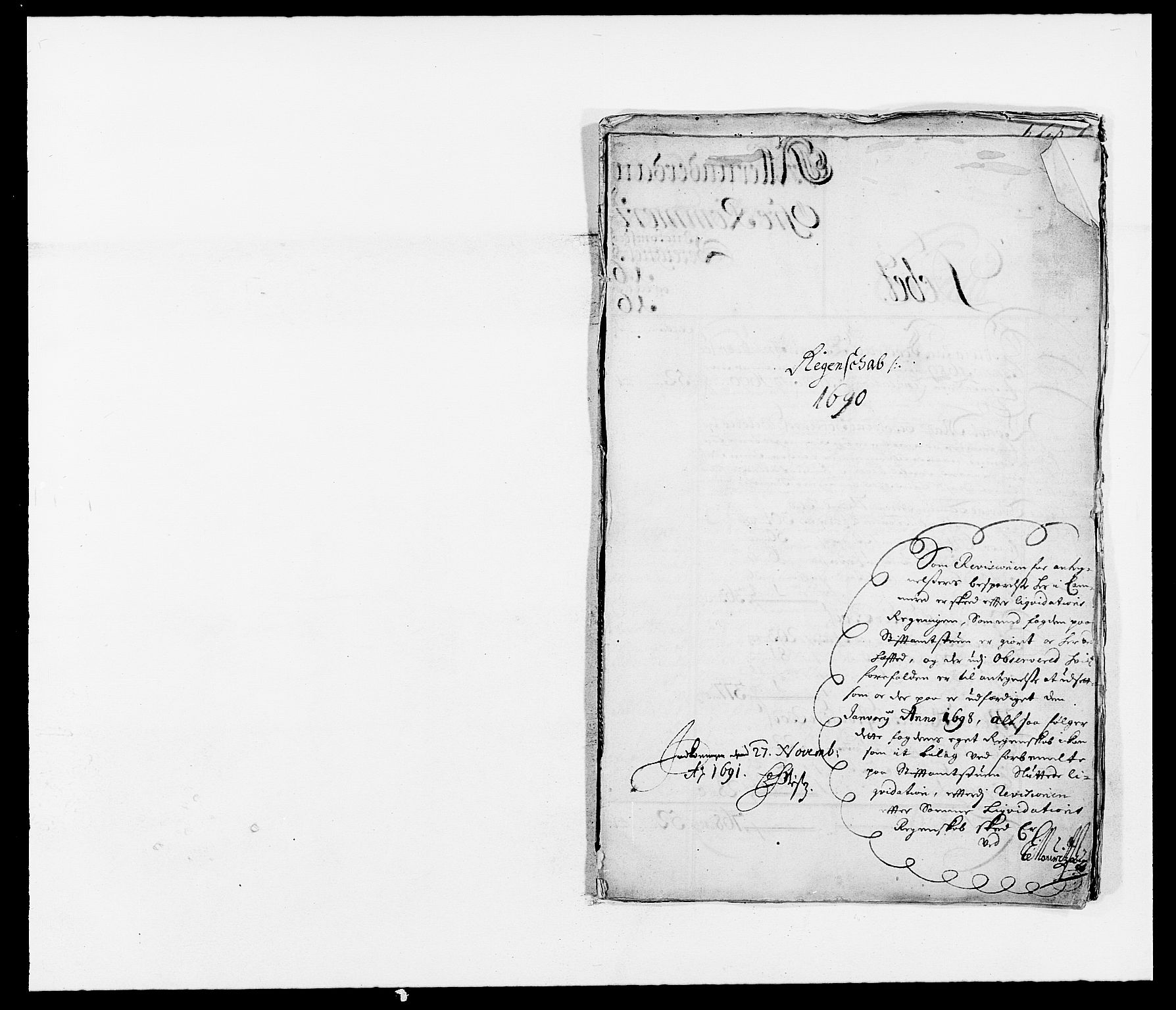 Rentekammeret inntil 1814, Reviderte regnskaper, Fogderegnskap, RA/EA-4092/R12/L0702: Fogderegnskap Øvre Romerike, 1690, p. 2