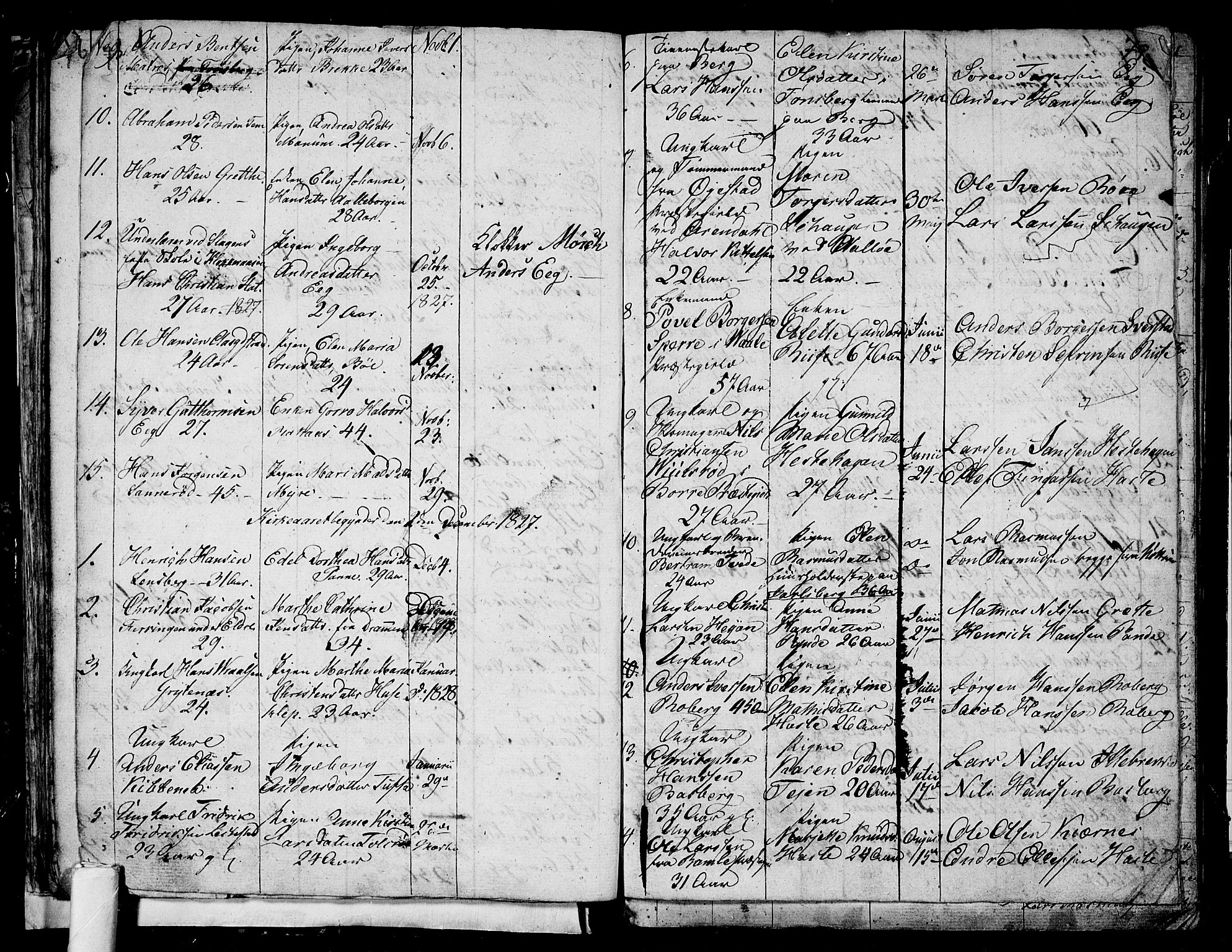 Sem kirkebøker, AV/SAKO-A-5/G/Ga/L0002: Parish register (copy) no. I 2, 1826-1844, p. 78-79