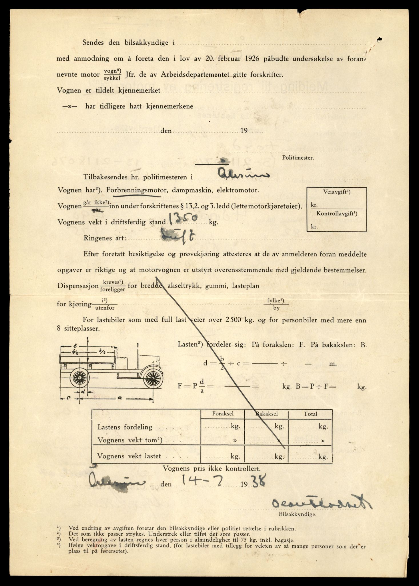 Møre og Romsdal vegkontor - Ålesund trafikkstasjon, SAT/A-4099/F/Fe/L0004: Registreringskort for kjøretøy T 341 - T 442, 1927-1998, p. 1661