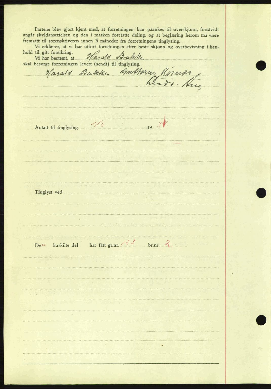 Idd og Marker sorenskriveri, AV/SAO-A-10283/G/Gb/Gbb/L0002: Mortgage book no. A2, 1937-1938, Diary no: : 600/1938