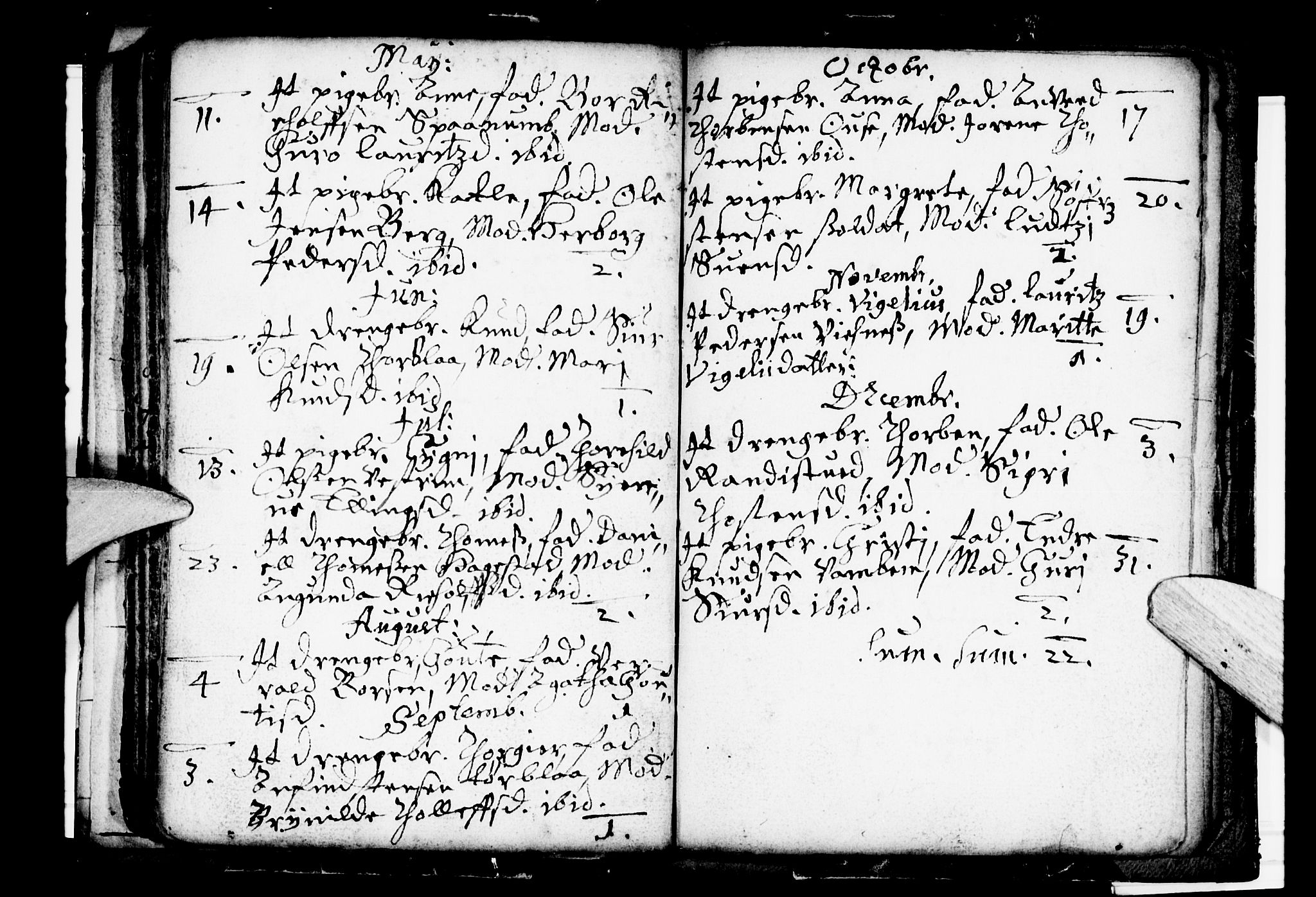 Ulvik sokneprestembete, SAB/A-78801/H/Haa: Parish register (official) no. A 1, 1664-1685, p. 21