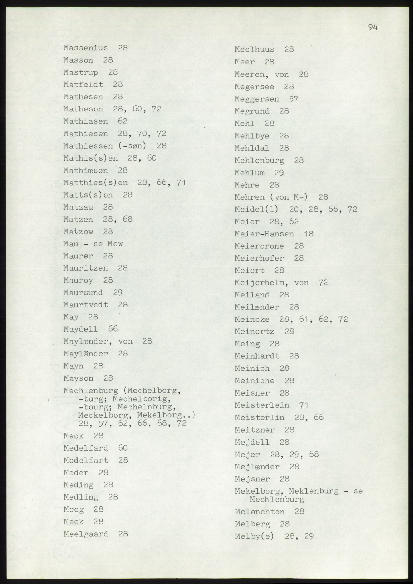 Lassens samlinger, AV/RA-PA-0051, 1500-1907, p. 94