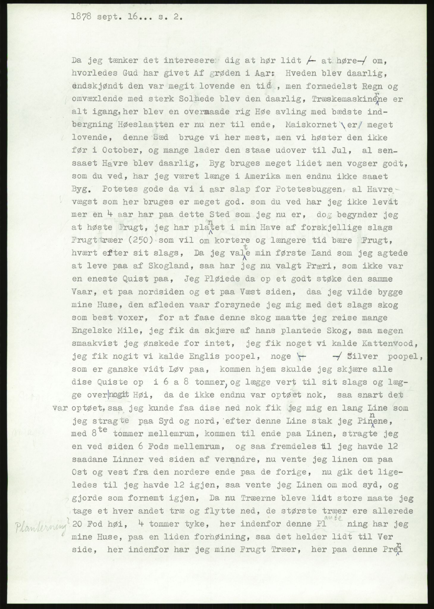 Samlinger til kildeutgivelse, Amerikabrevene, AV/RA-EA-4057/F/L0019: Innlån fra Buskerud: Fonnem - Kristoffersen, 1838-1914, p. 485