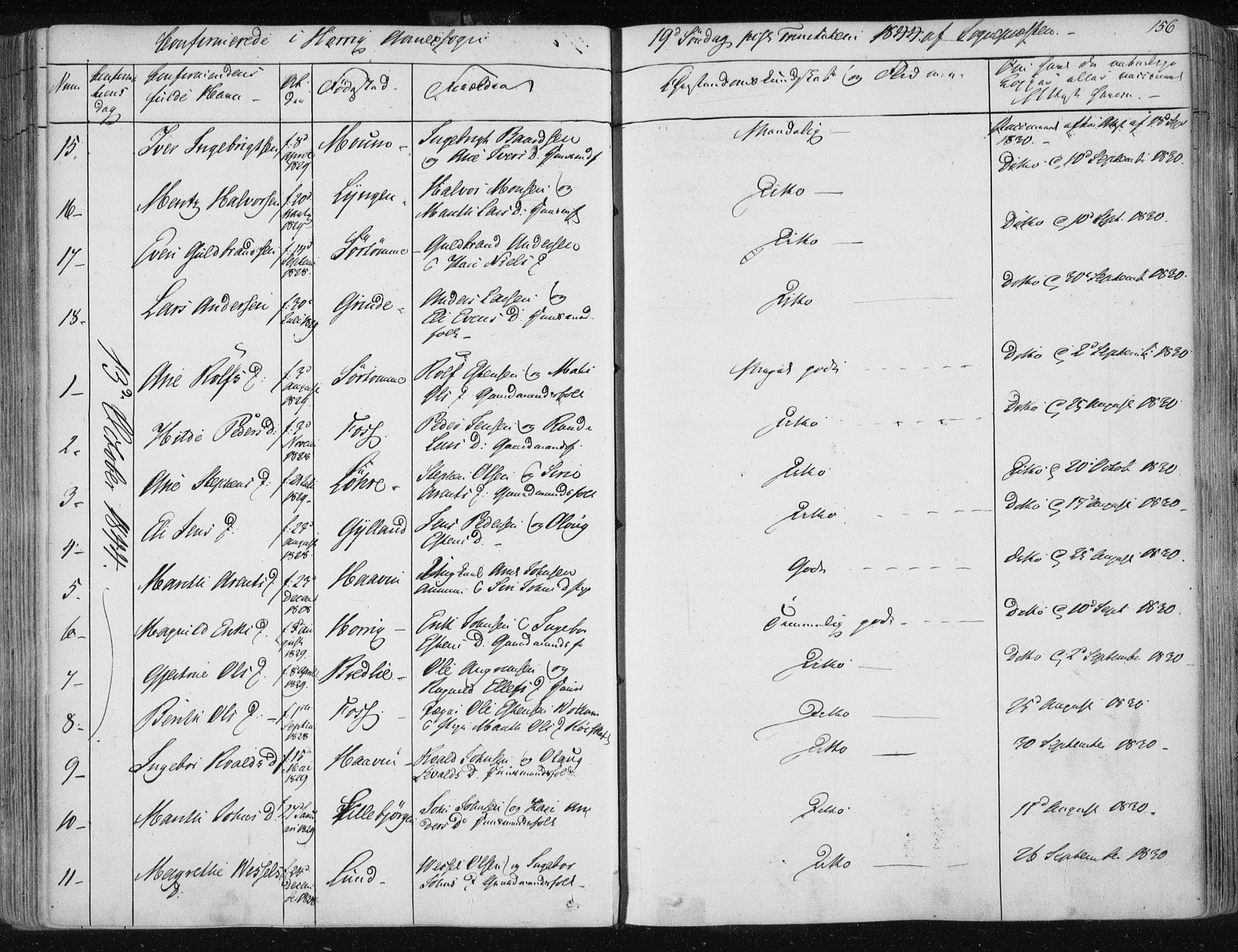 Ministerialprotokoller, klokkerbøker og fødselsregistre - Sør-Trøndelag, SAT/A-1456/687/L0998: Parish register (official) no. 687A05 /2, 1843-1849, p. 156