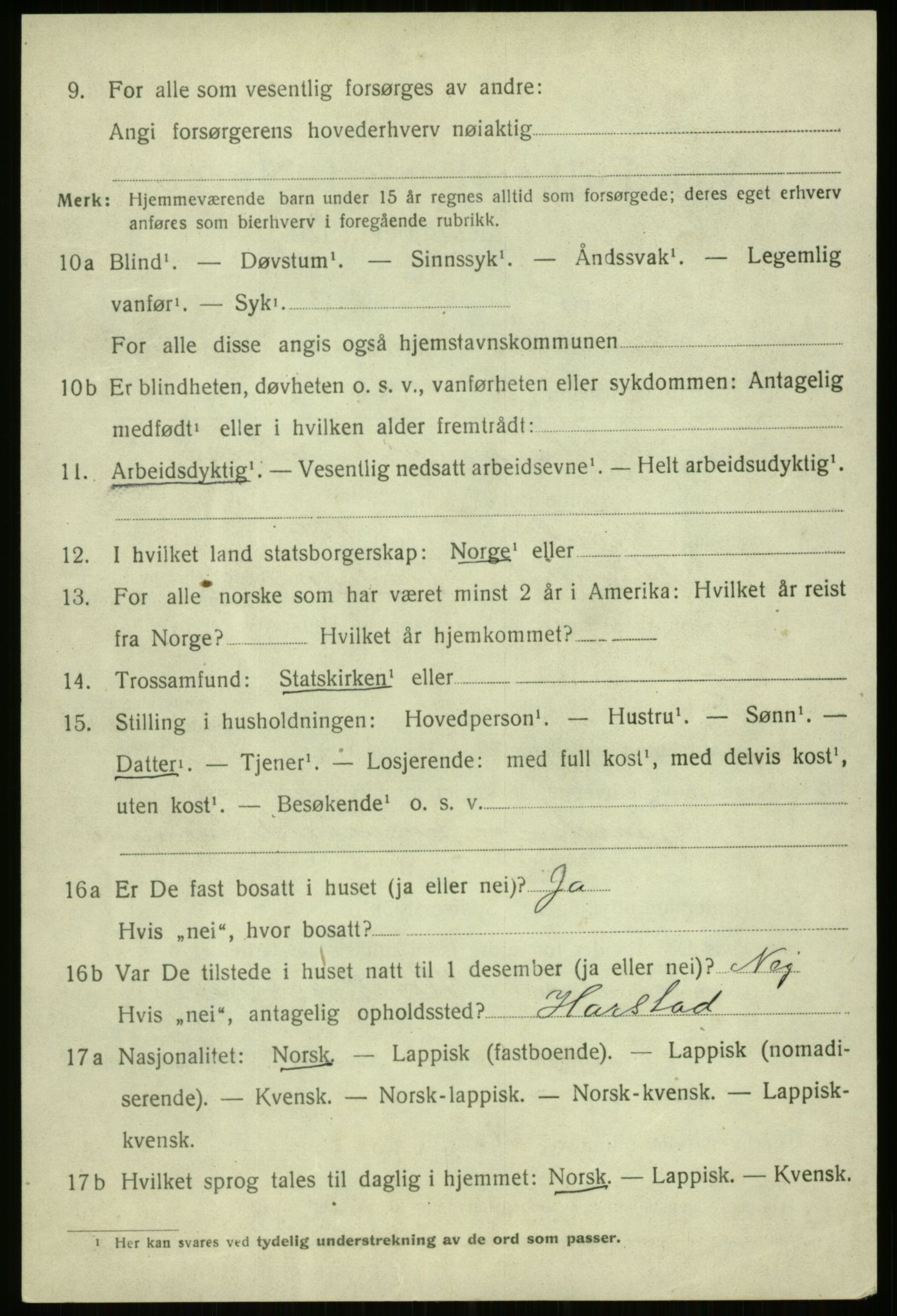 SATØ, 1920 census for Trondenes, 1920, p. 17971