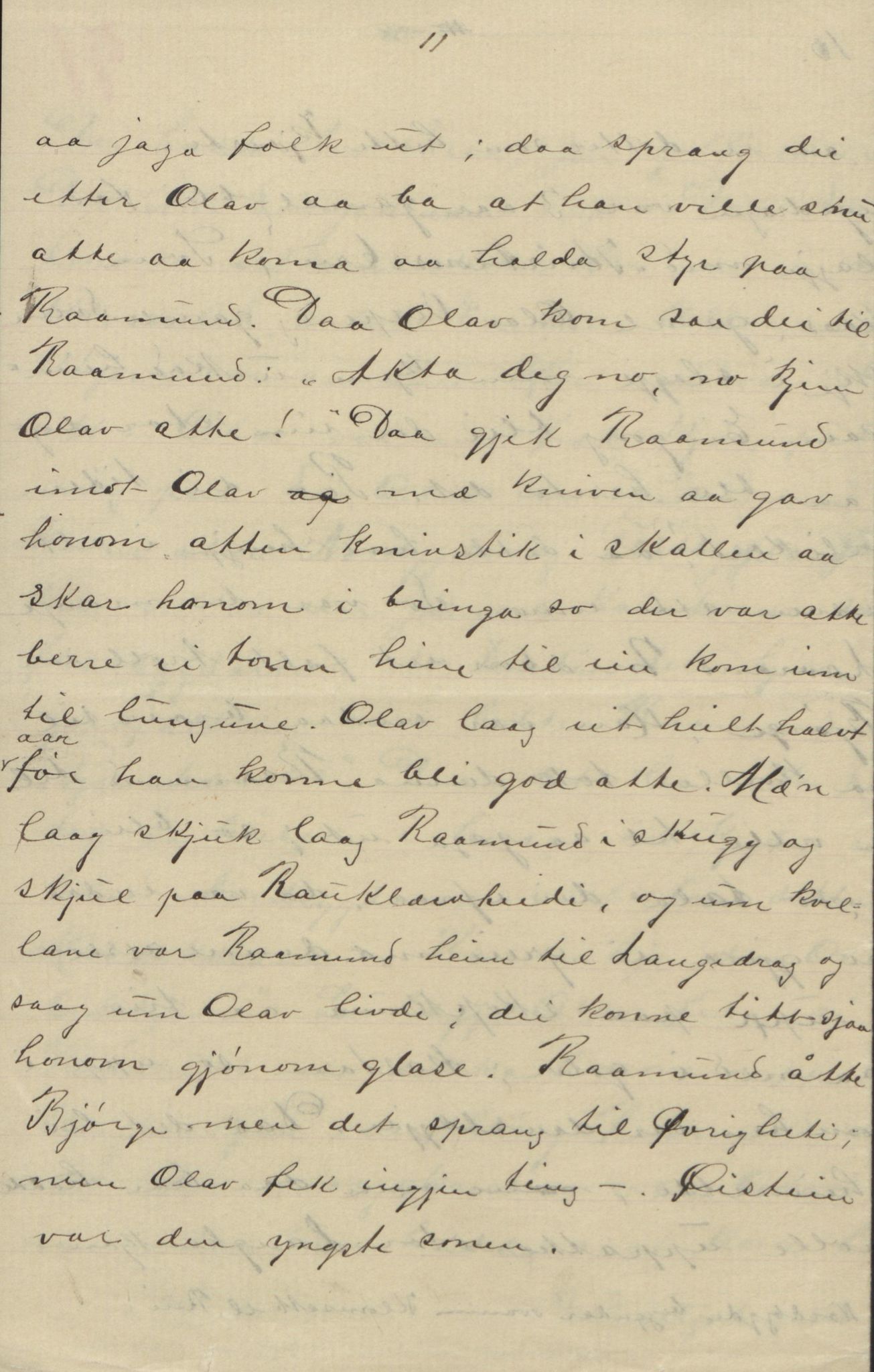 Rikard Berge, TEMU/TGM-A-1003/F/L0004/0053: 101-159 / 157 Manuskript, notatar, brev o.a. Nokre leiker, manuskript, 1906-1908, p. 92