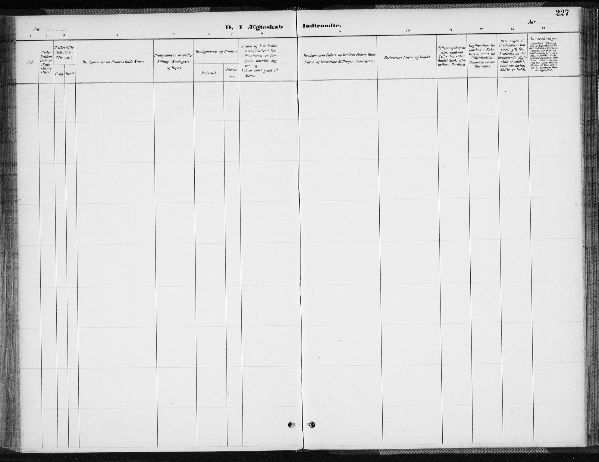 Søgne sokneprestkontor, SAK/1111-0037/F/Fa/Fab/L0013: Parish register (official) no. A 13, 1892-1911, p. 227