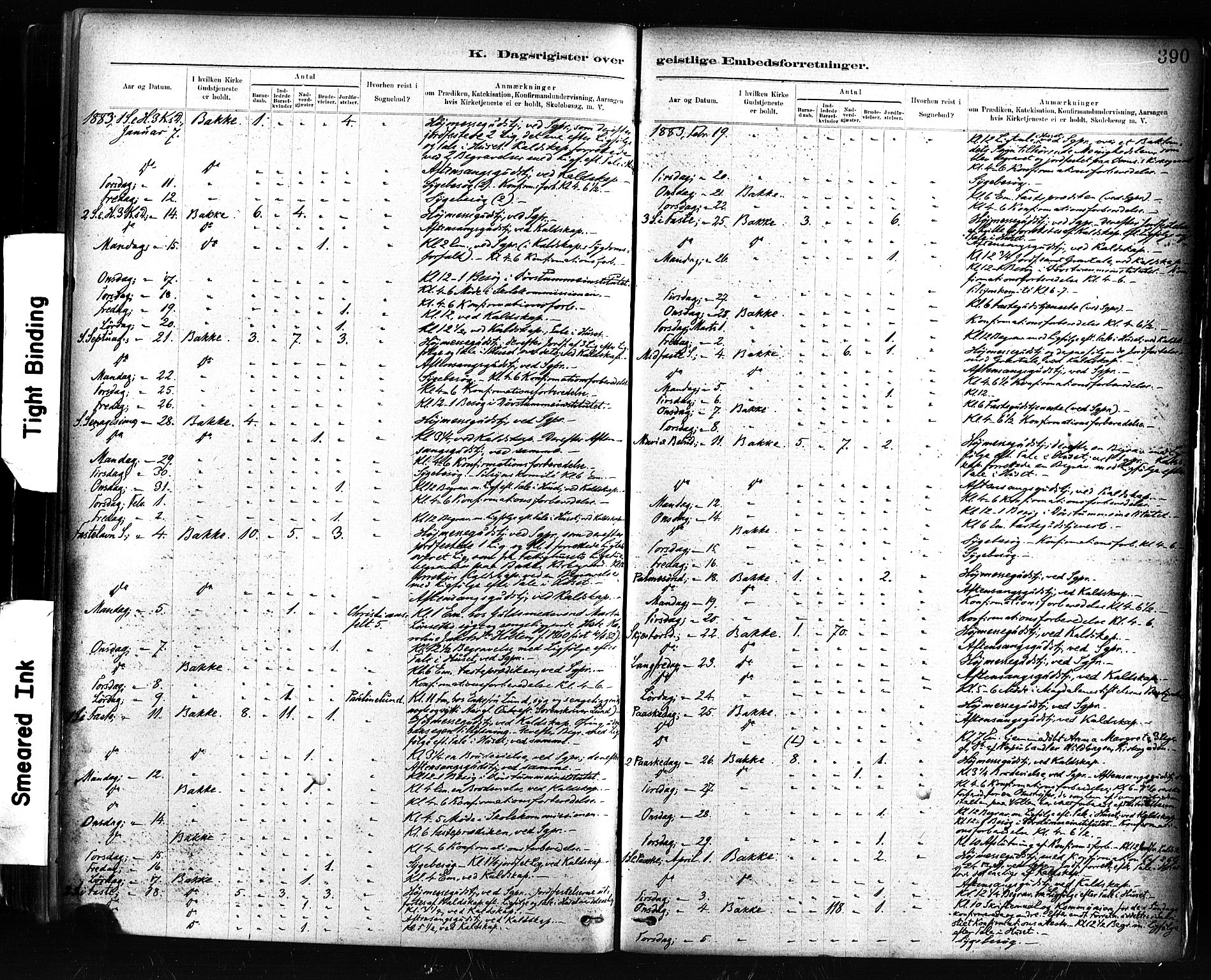 Ministerialprotokoller, klokkerbøker og fødselsregistre - Sør-Trøndelag, AV/SAT-A-1456/604/L0189: Parish register (official) no. 604A10, 1878-1892, p. 390
