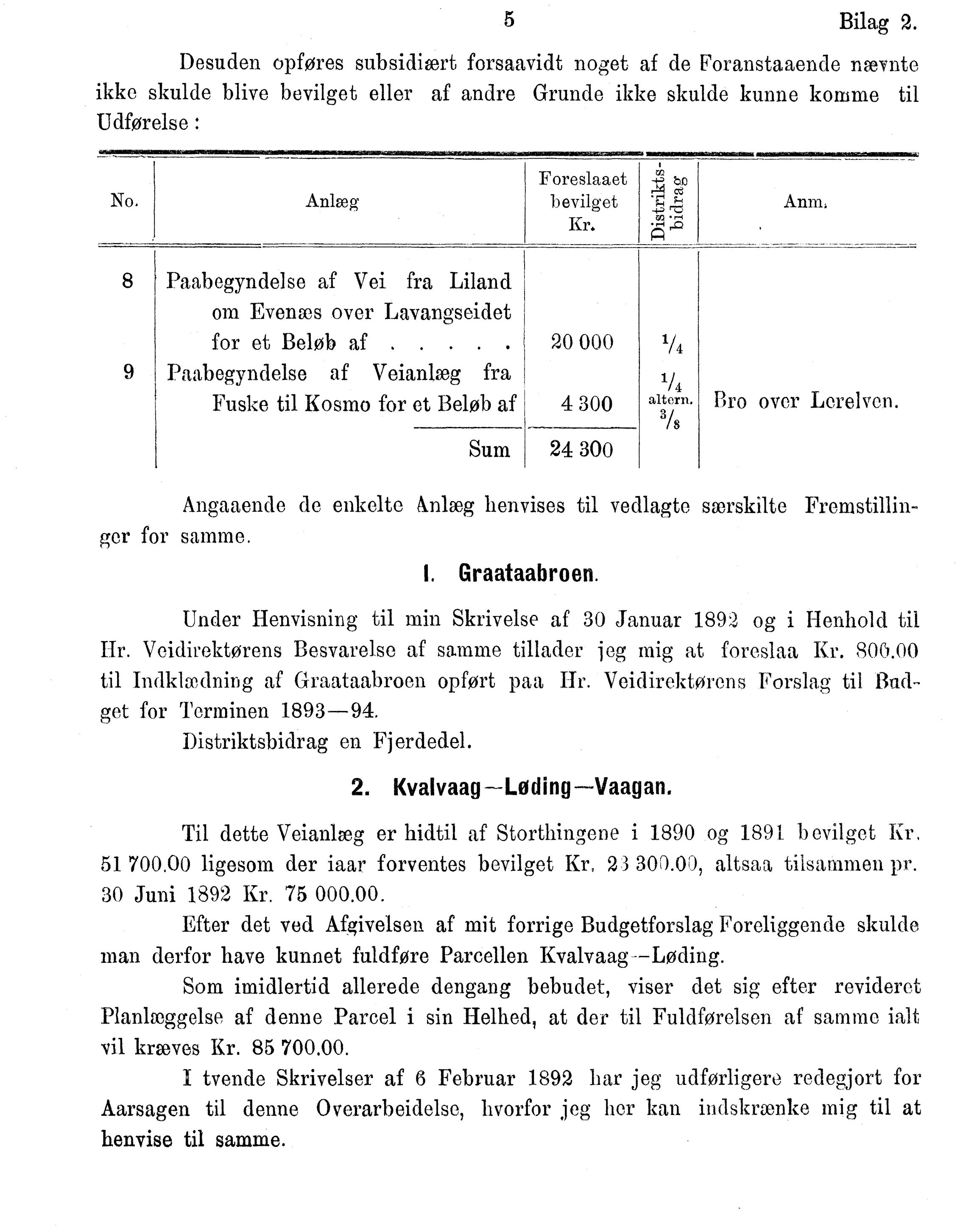 Nordland Fylkeskommune. Fylkestinget, AIN/NFK-17/176/A/Ac/L0016: Fylkestingsforhandlinger 1891-1893, 1891-1893