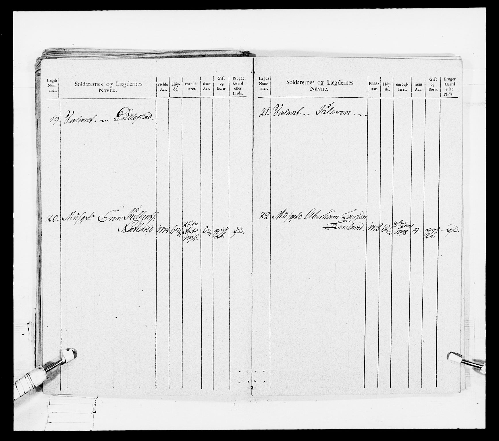 Generalitets- og kommissariatskollegiet, Det kongelige norske kommissariatskollegium, AV/RA-EA-5420/E/Eh/L0108: Vesterlenske nasjonale infanteriregiment, 1791-1802, p. 366