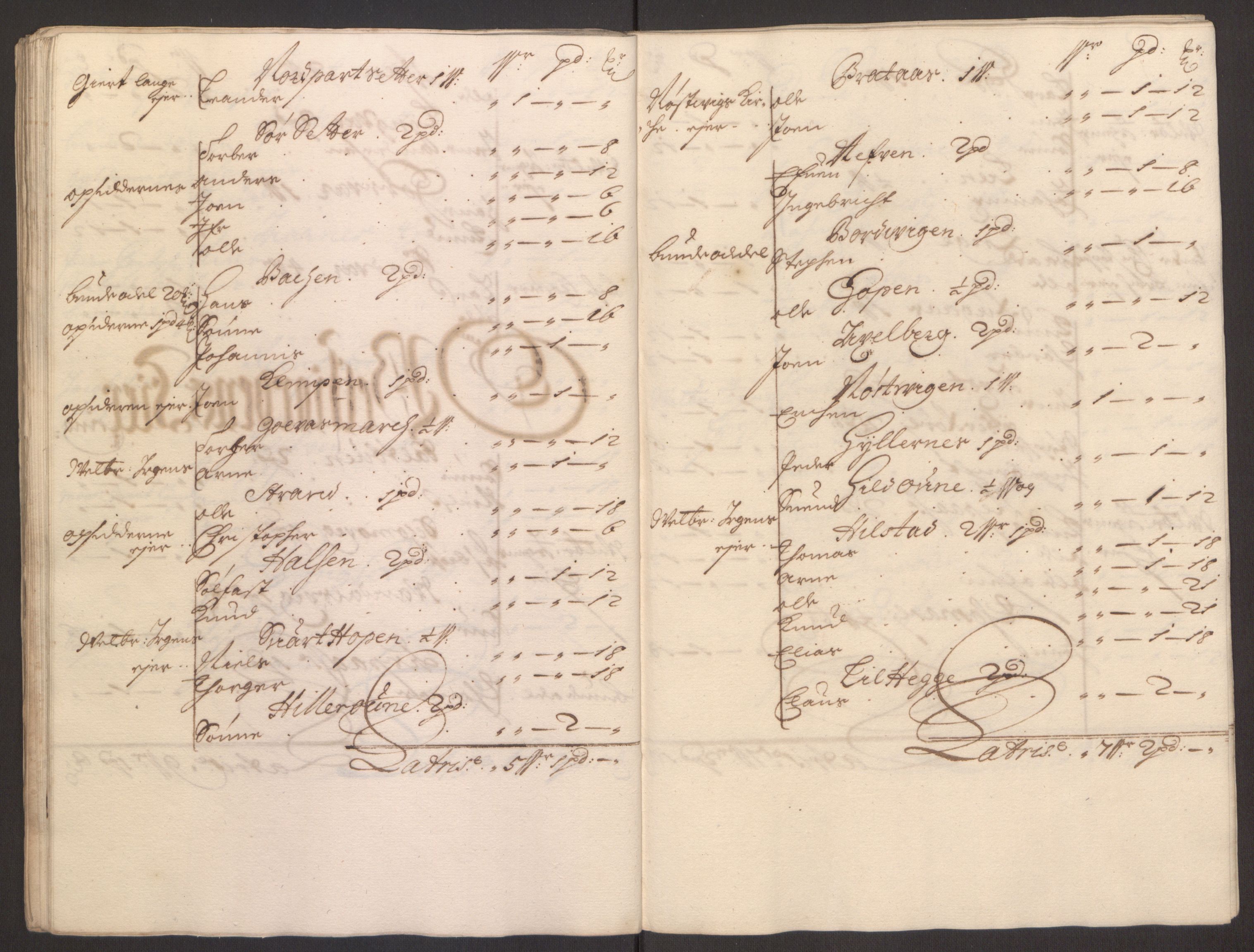 Rentekammeret inntil 1814, Reviderte regnskaper, Fogderegnskap, AV/RA-EA-4092/R65/L4505: Fogderegnskap Helgeland, 1693-1696, p. 216