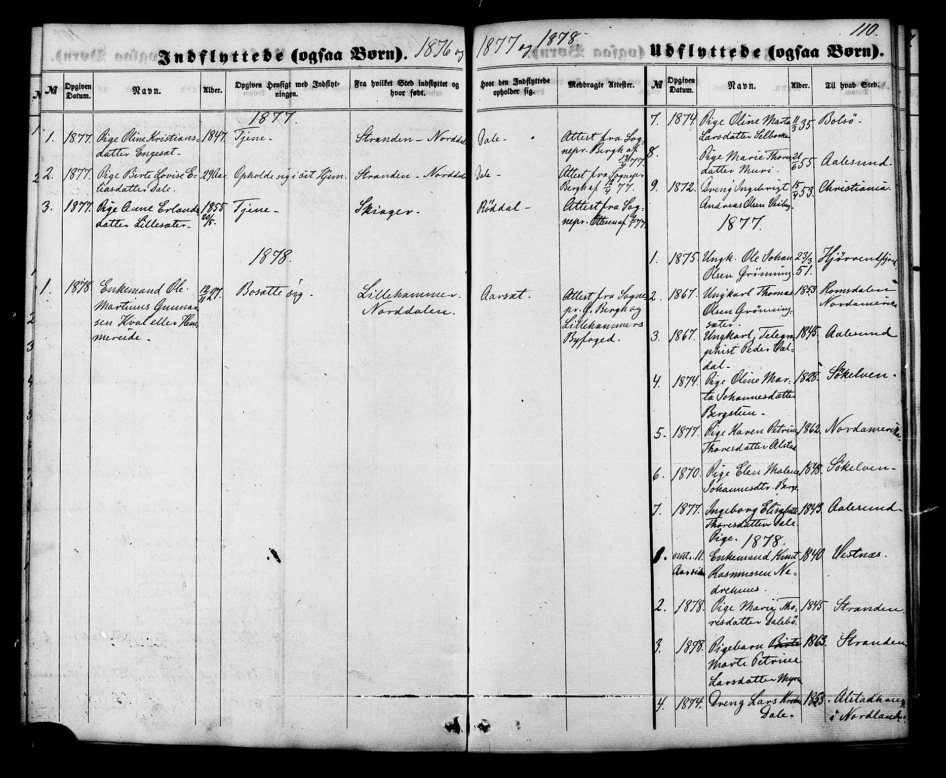 Ministerialprotokoller, klokkerbøker og fødselsregistre - Møre og Romsdal, AV/SAT-A-1454/519/L0253: Parish register (official) no. 519A12, 1860-1883, p. 110