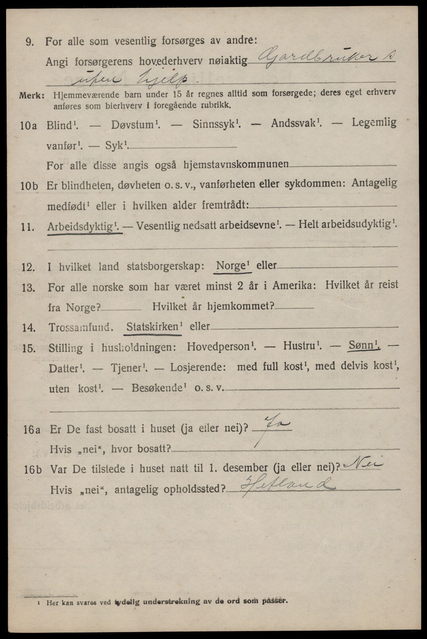 SAST, 1920 census for Mosterøy, 1920, p. 757