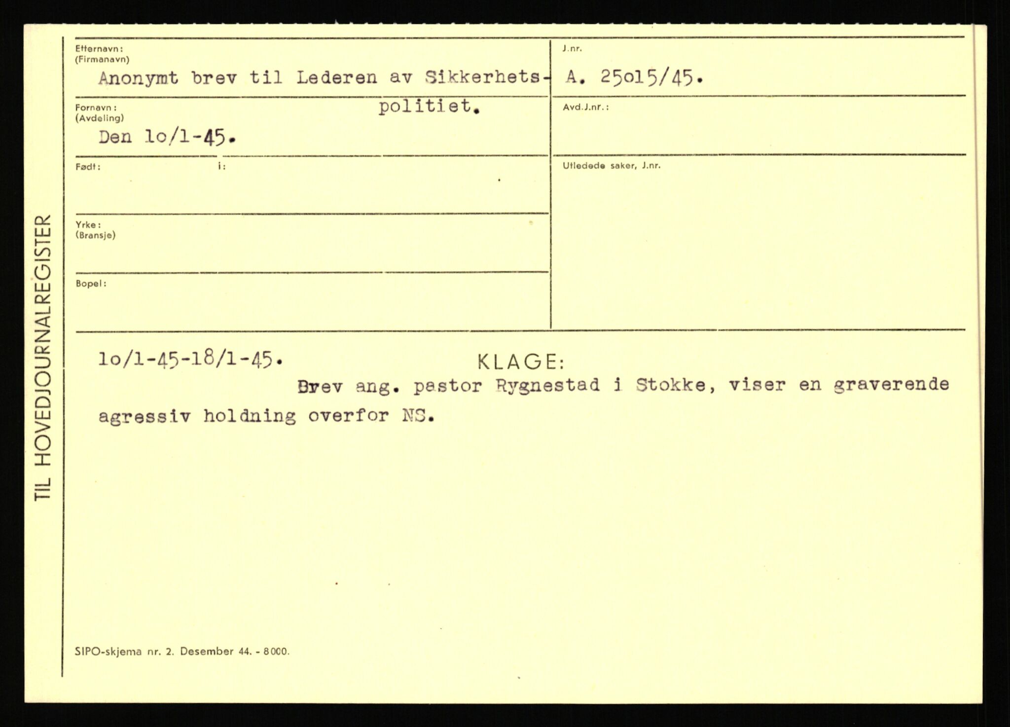 Statspolitiet - Hovedkontoret / Osloavdelingen, AV/RA-S-1329/C/Ca/L0001: Aabakken - Armann, 1943-1945, p. 4418