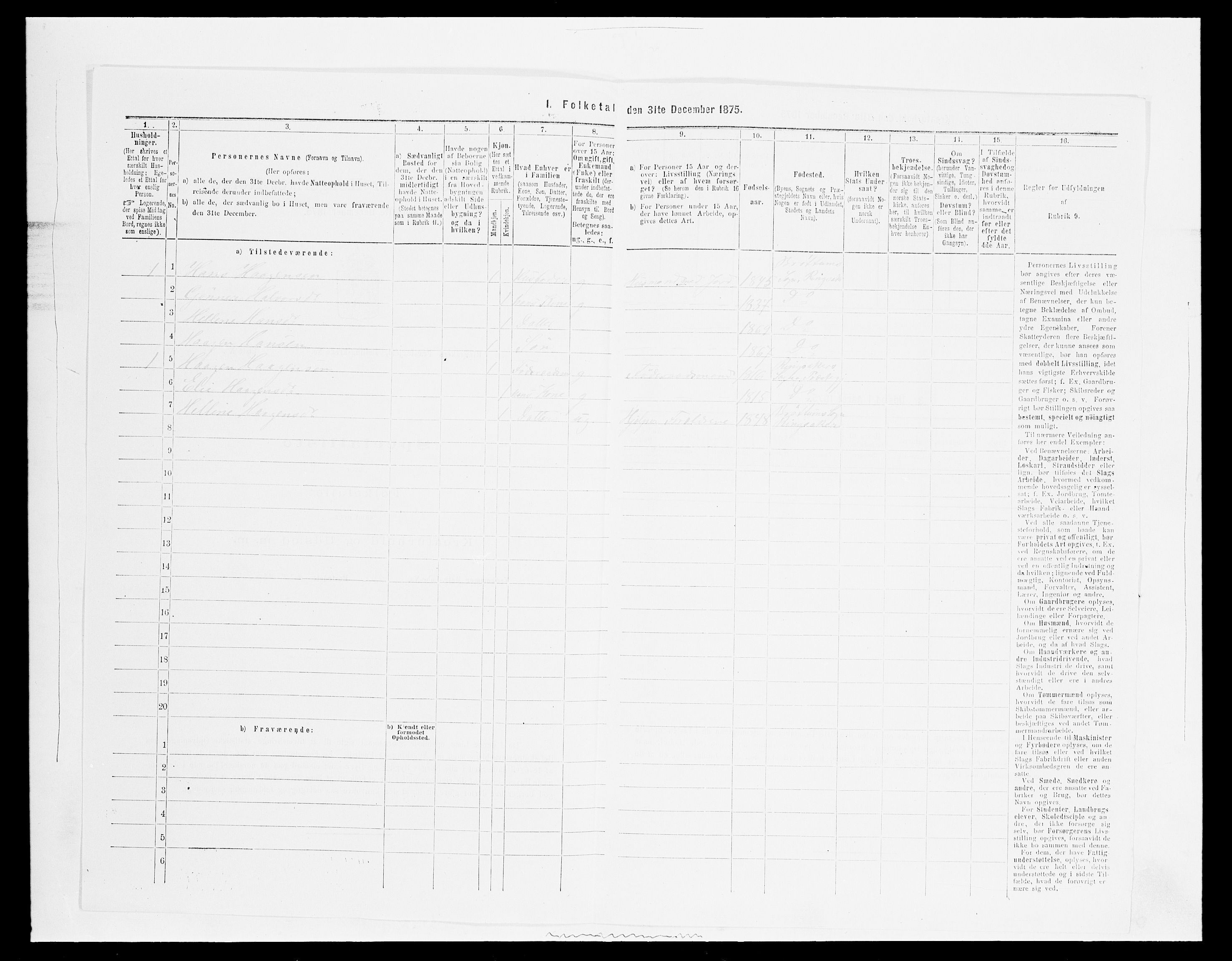 SAH, 1875 census for 0412P Ringsaker, 1875, p. 3153