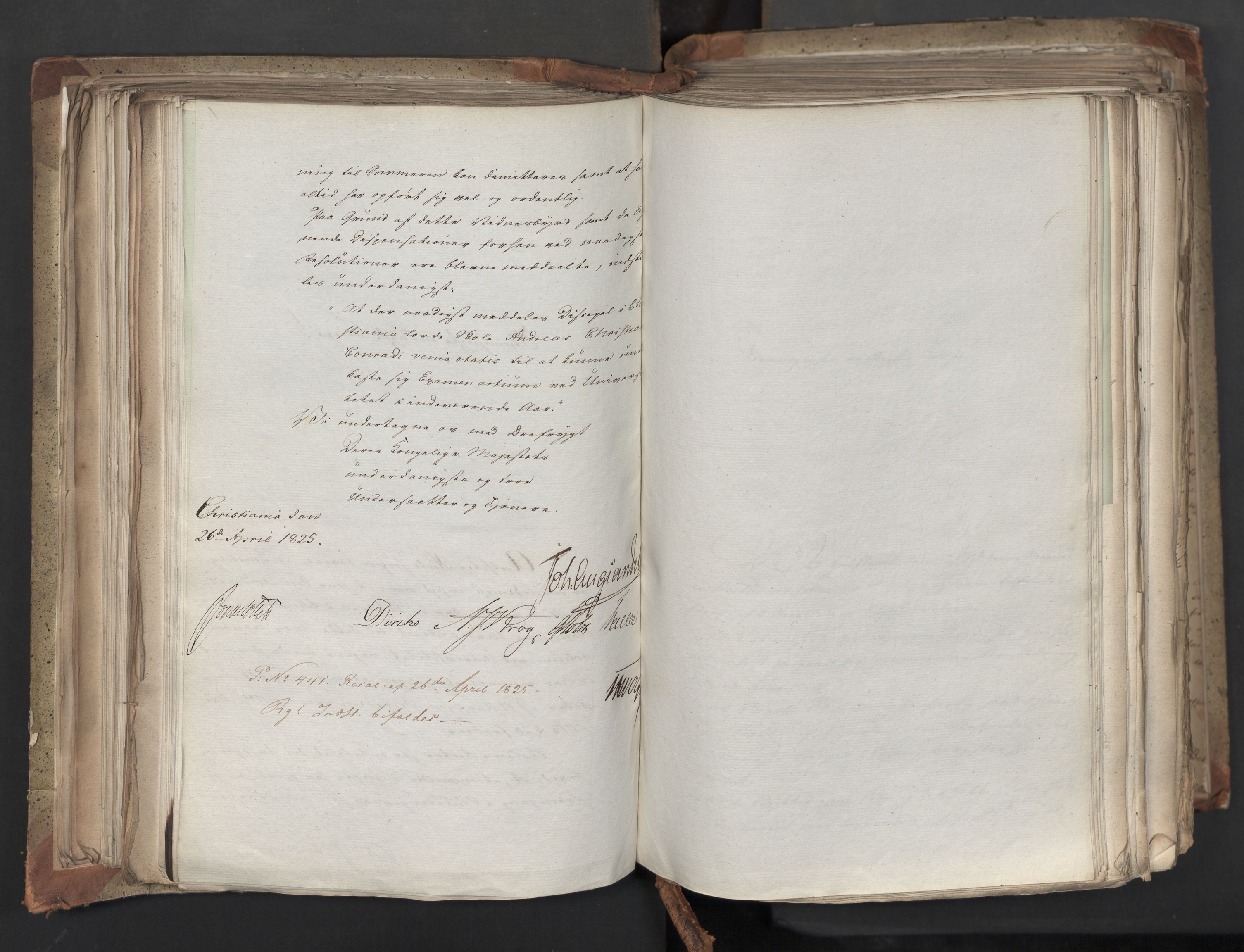 Statsrådsavdelingen i Stockholm, AV/RA-S-1003/D/Da/L0042: Regjeringsinnstillinger nr. 2467-2705, 1825, p. 204