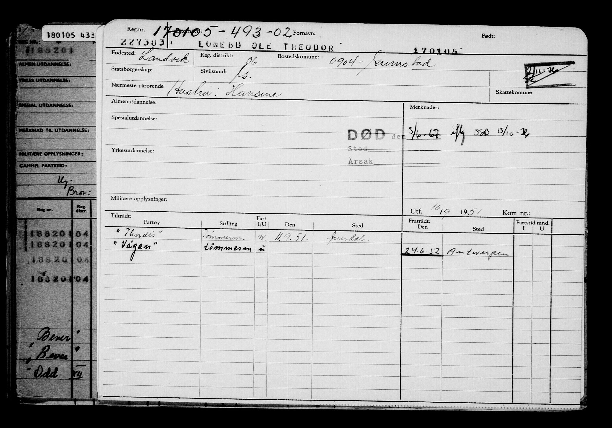 Direktoratet for sjømenn, AV/RA-S-3545/G/Gb/L0057: Hovedkort, 1905, p. 183