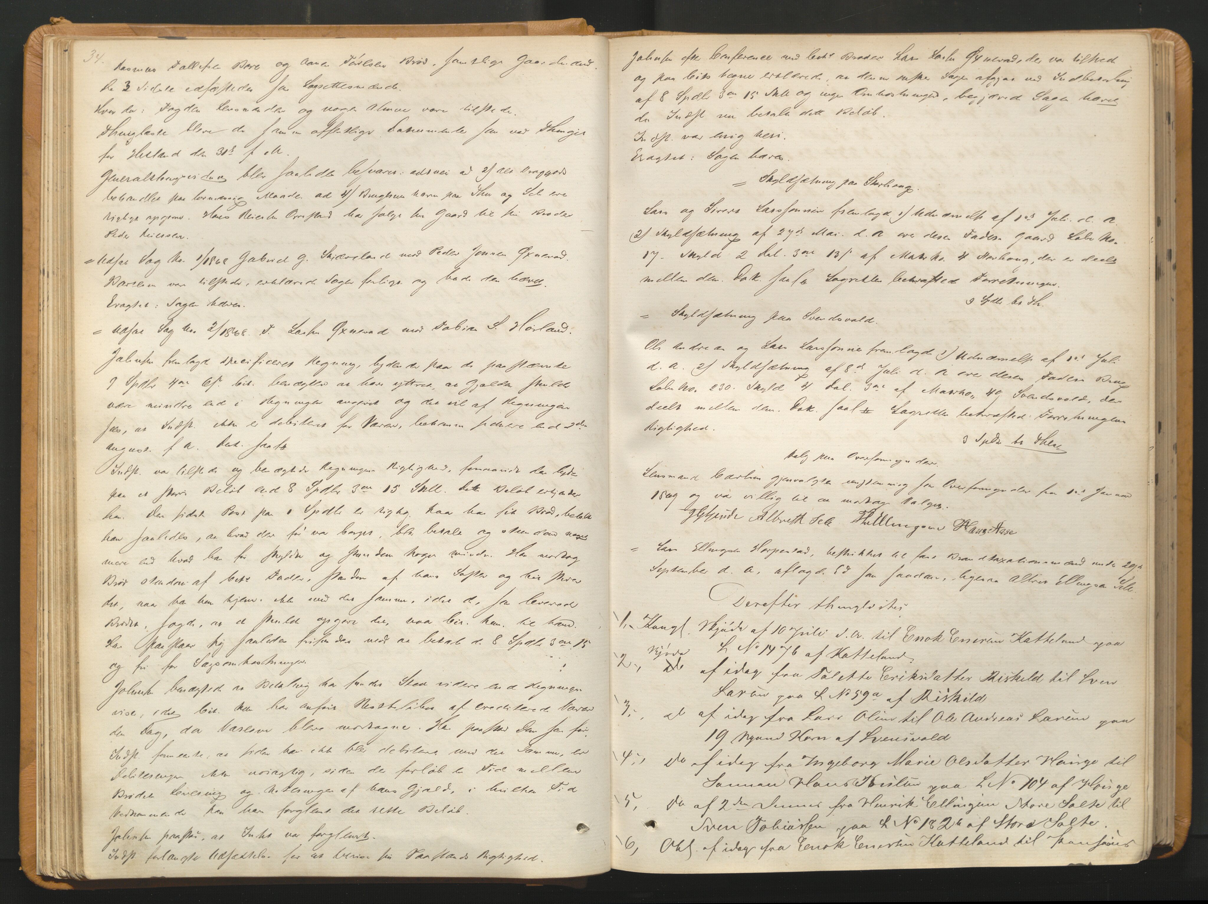 Jæren sorenskriveri, AV/SAST-A-100310/01/3/30/30BA/L0001: TINGBOK 7, 1868-1873, p. 34