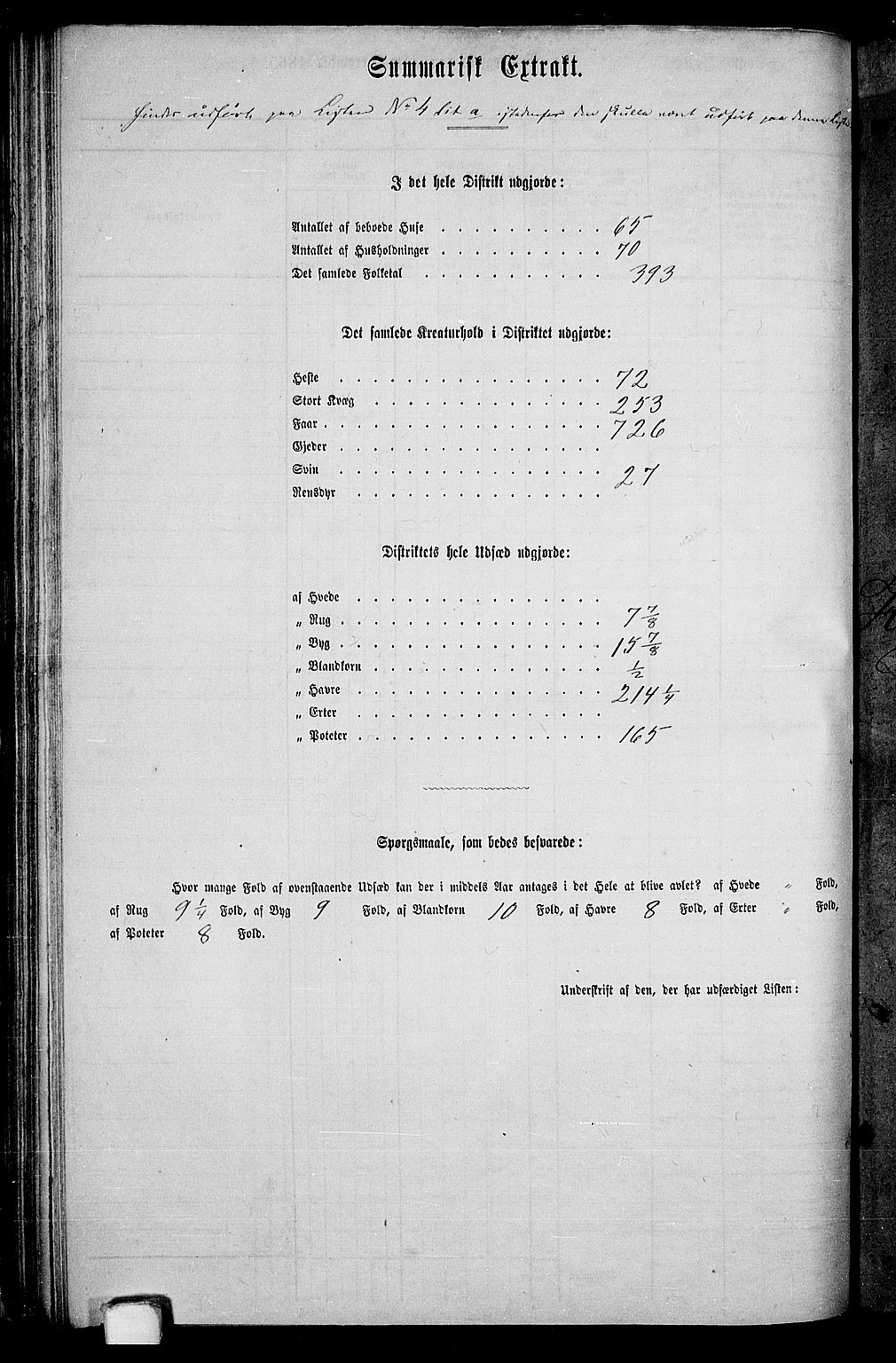 RA, 1865 census for Høyland, 1865, p. 58