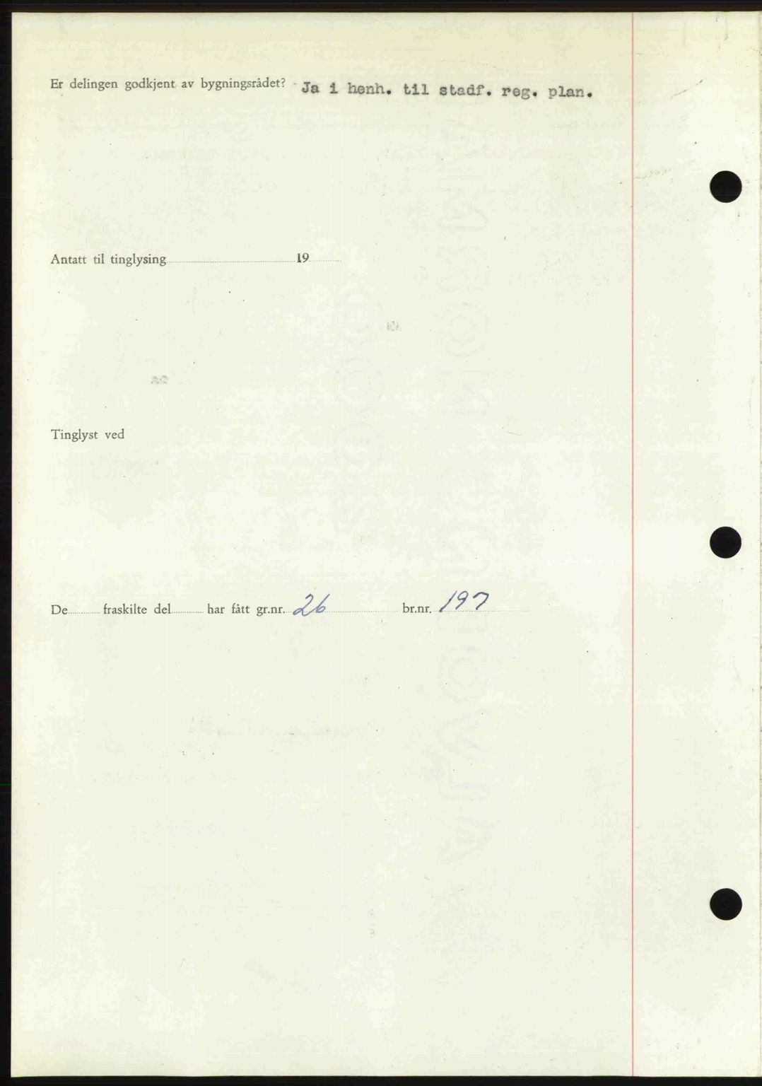 Romsdal sorenskriveri, AV/SAT-A-4149/1/2/2C: Mortgage book no. A27, 1948-1948, Diary no: : 2392/1948