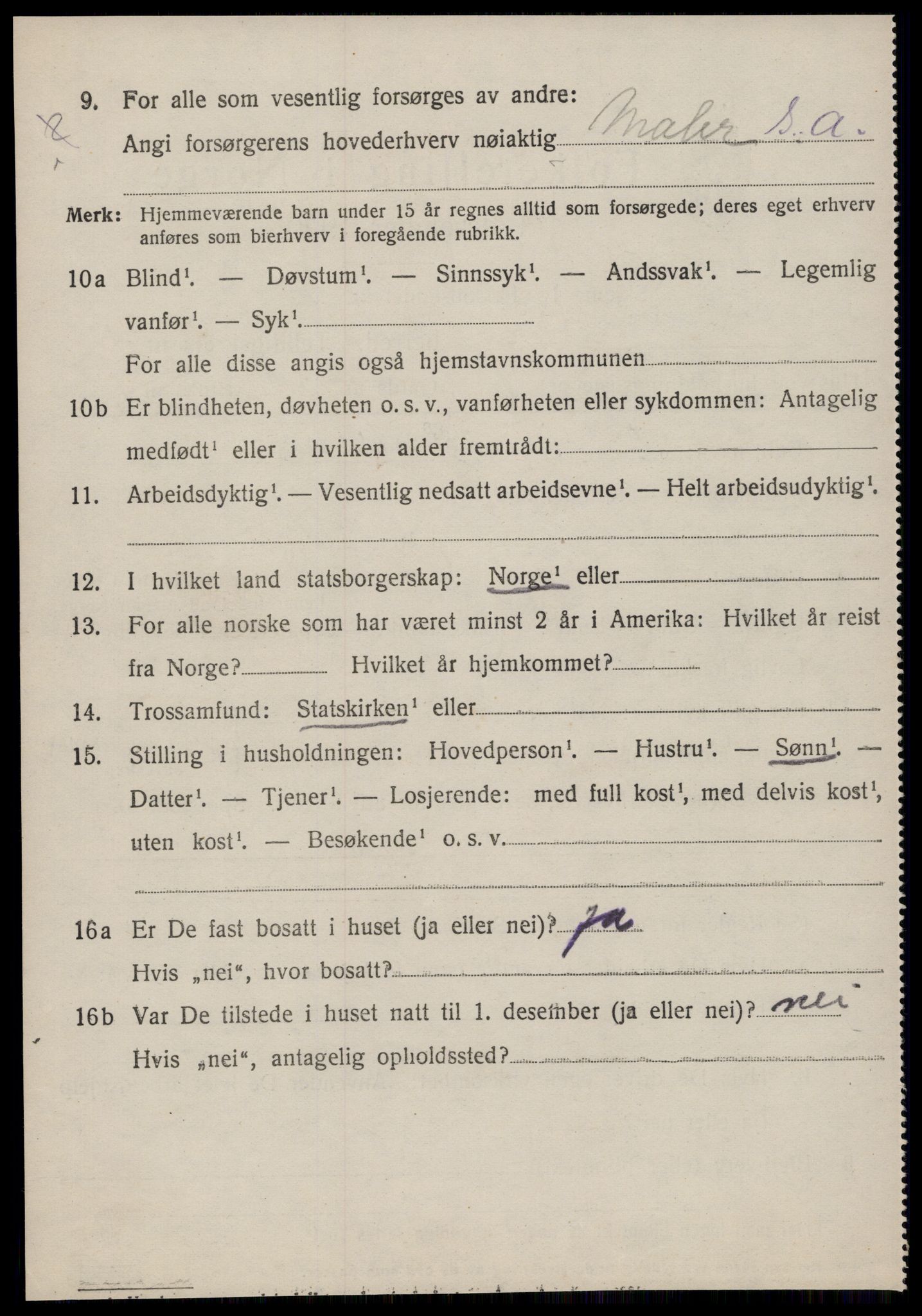 SAT, 1920 census for Grip, 1920, p. 117