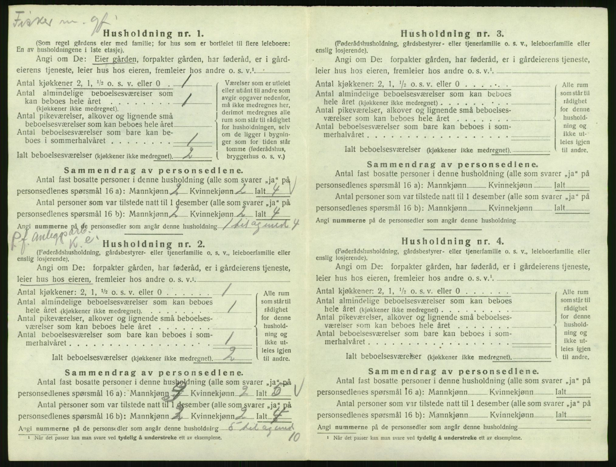 SAT, 1920 census for Skjerstad, 1920, p. 628