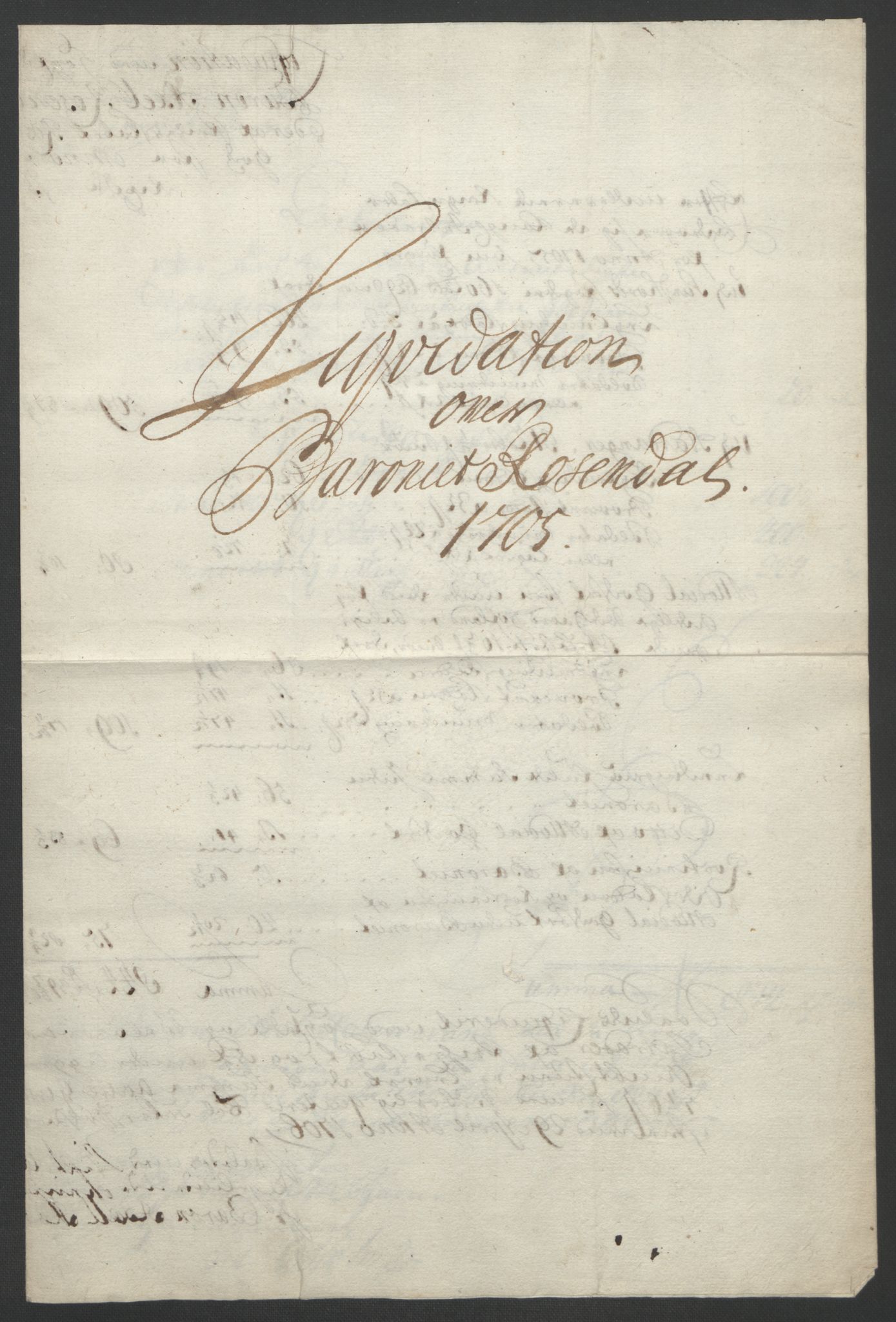 Rentekammeret inntil 1814, Reviderte regnskaper, Fogderegnskap, AV/RA-EA-4092/R49/L3138: Fogderegnskap Rosendal Baroni, 1691-1714, p. 175