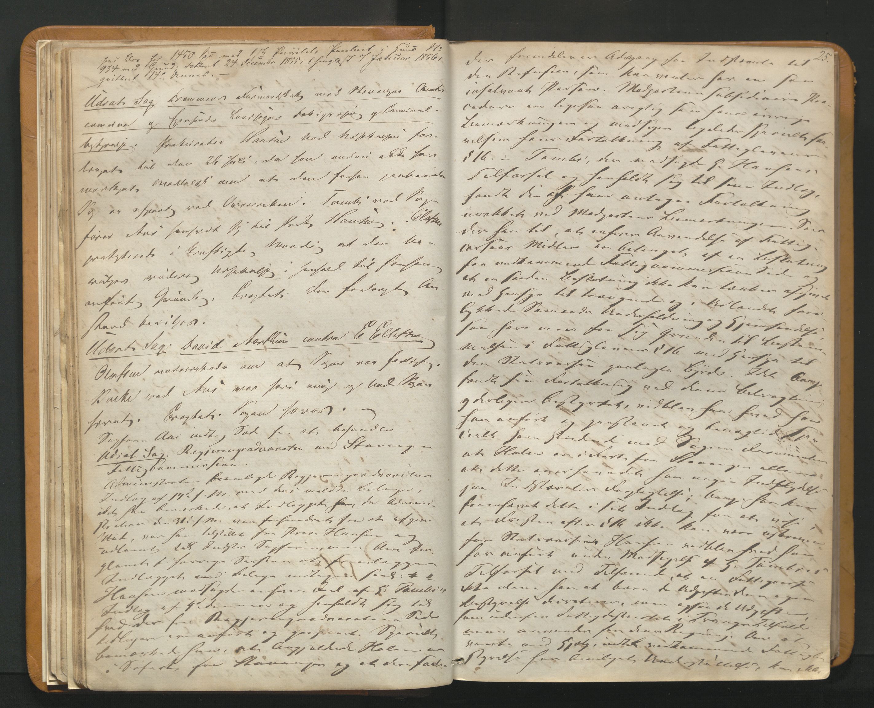 Stavanger byfogd, AV/SAST-A-101408/001/3/30/30BA/L0058: Bytingprotkoll, 1858-1865, p. 24b-25a
