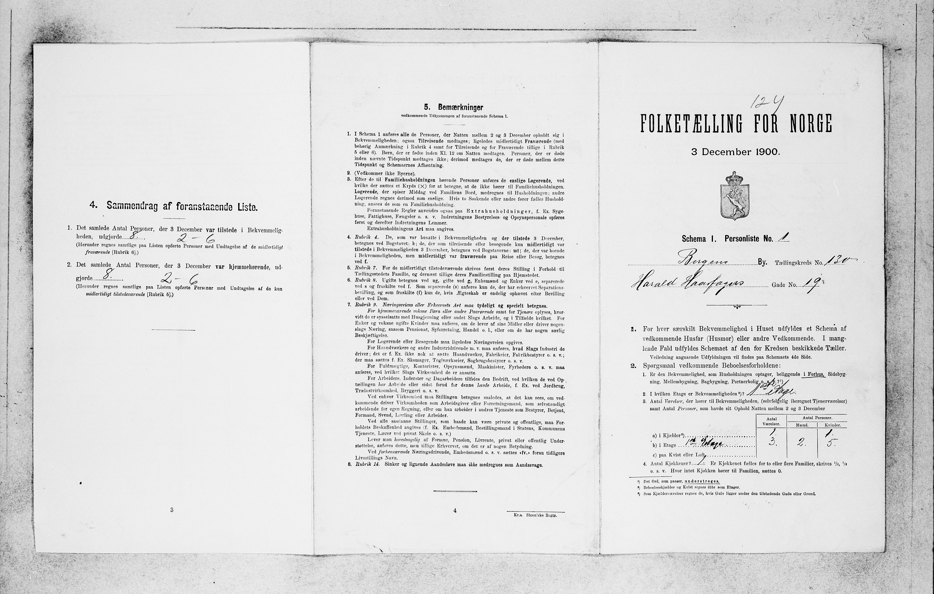 SAB, 1900 census for Bergen, 1900, p. 26838