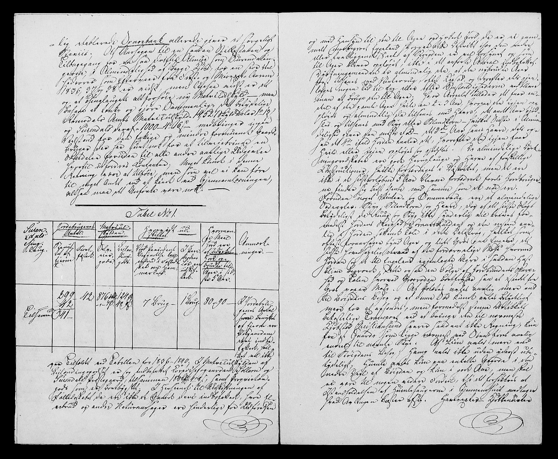 Statistisk sentralbyrå, Næringsøkonomiske emner, Generelt - Amtmennenes femårsberetninger, AV/RA-S-2233/F/Fa/L0006: --, 1841-1850, p. 478