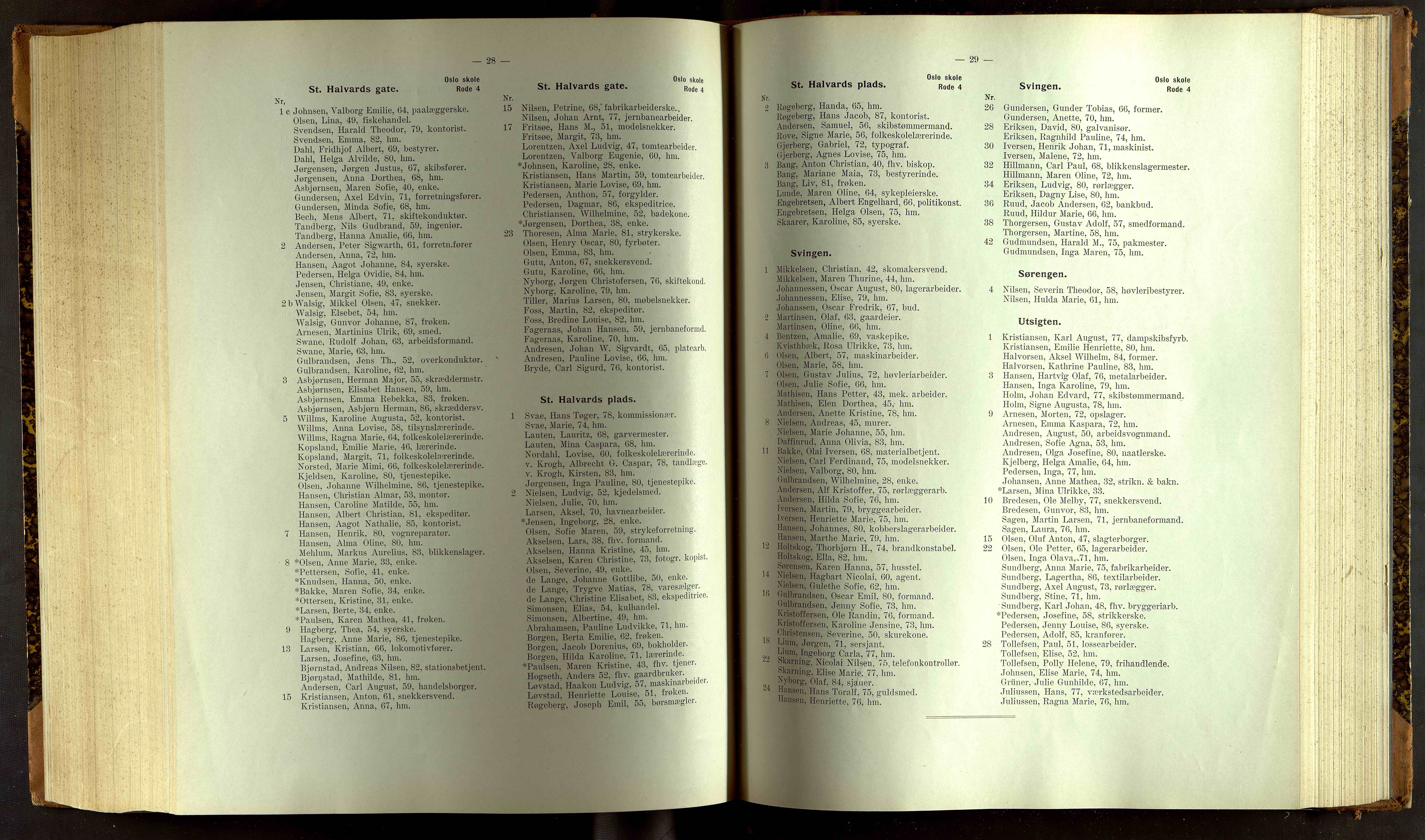 Folkeregisteret ( Valgstyret ), OBA/A-20059, 1913, p. 8028-8029