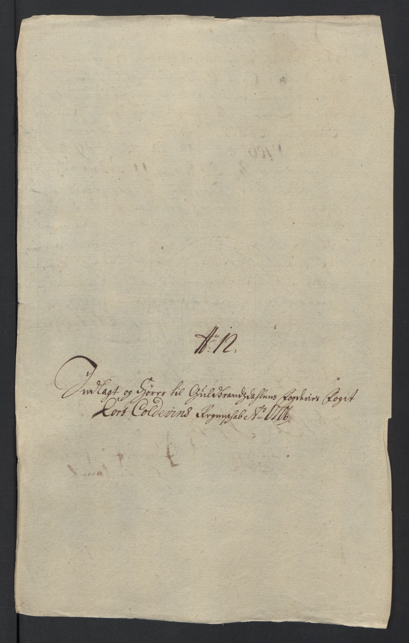 Rentekammeret inntil 1814, Reviderte regnskaper, Fogderegnskap, RA/EA-4092/R17/L1178: Fogderegnskap Gudbrandsdal, 1705-1707, p. 202