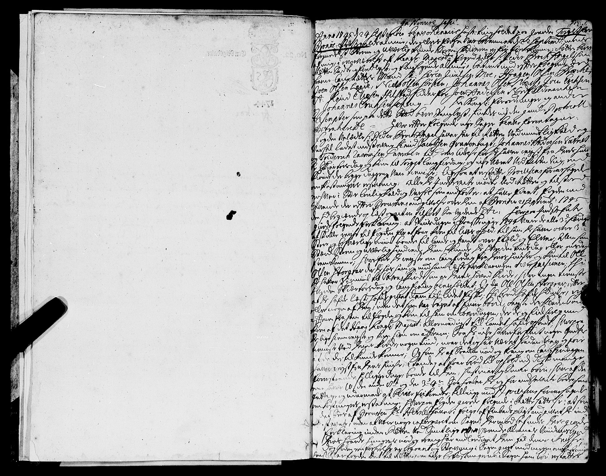 Helgeland sorenskriveri, SAT/A-0004/1/1A/L0013: Tingbok 13, 1745-1749, p. 0b-1a