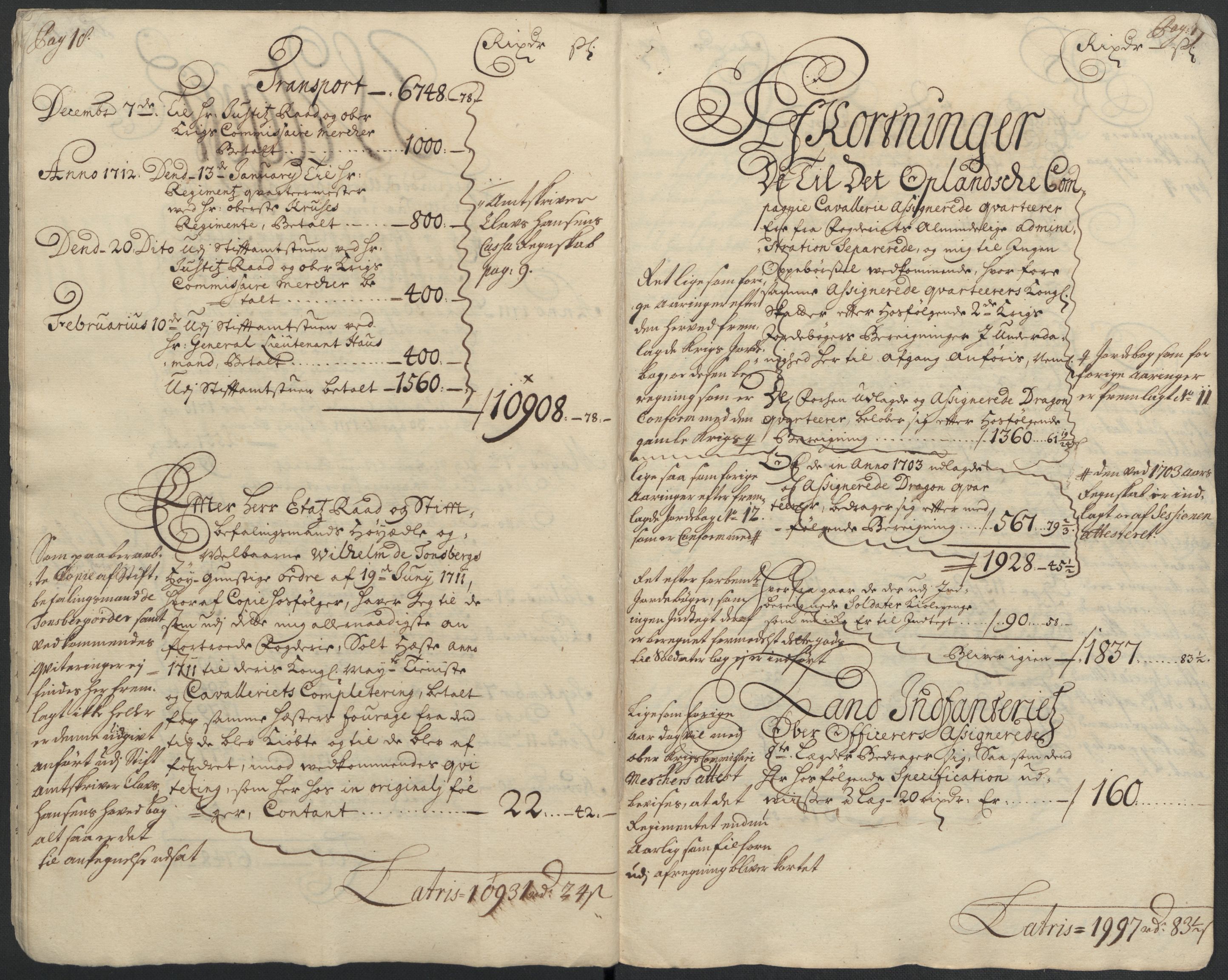 Rentekammeret inntil 1814, Reviderte regnskaper, Fogderegnskap, AV/RA-EA-4092/R16/L1047: Fogderegnskap Hedmark, 1711, p. 13