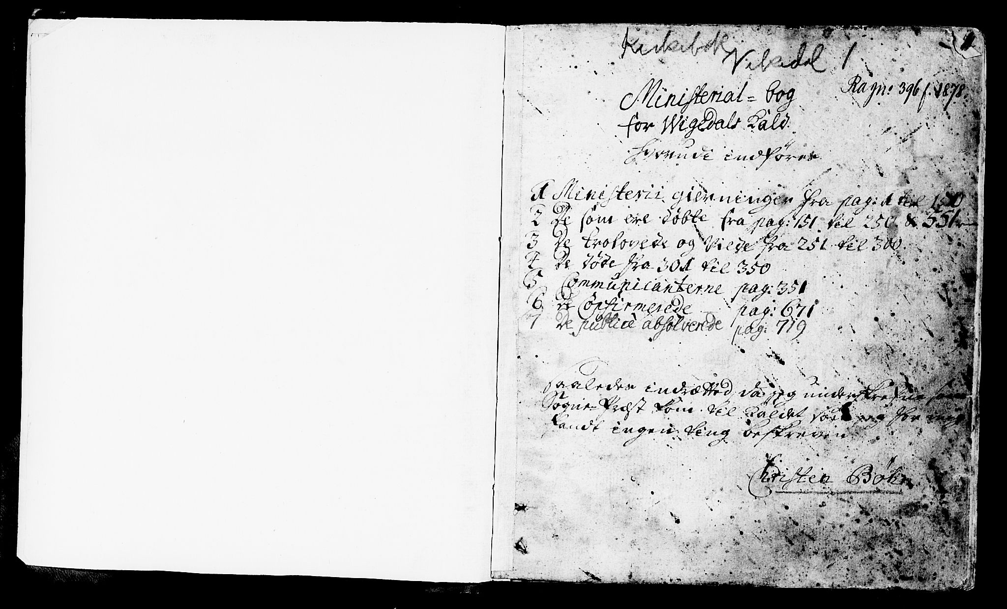 Vikedal sokneprestkontor, AV/SAST-A-101840/01/IV: Parish register (official) no. A 1, 1737-1778