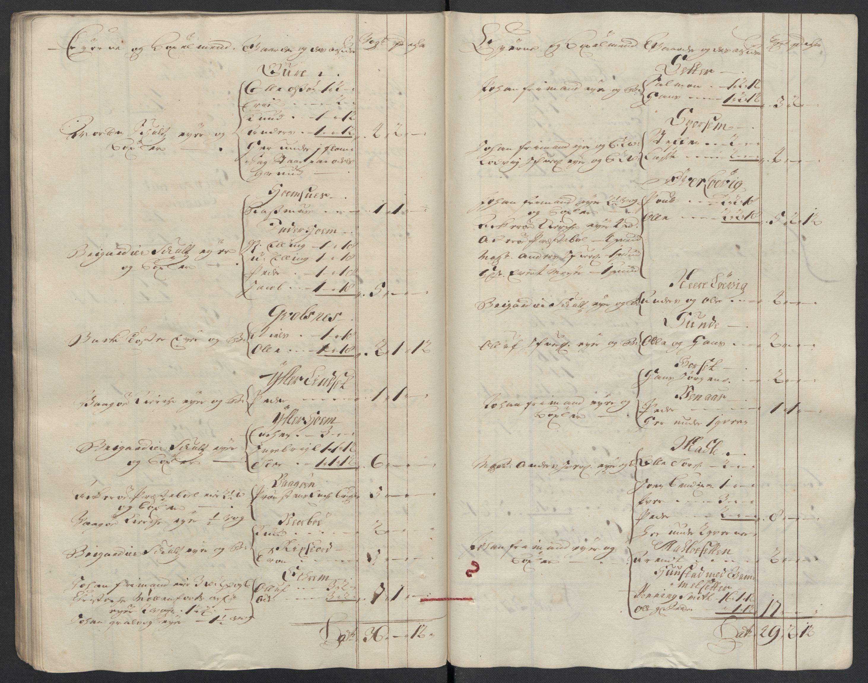 Rentekammeret inntil 1814, Reviderte regnskaper, Fogderegnskap, AV/RA-EA-4092/R55/L3656: Fogderegnskap Romsdal, 1703-1705, p. 417