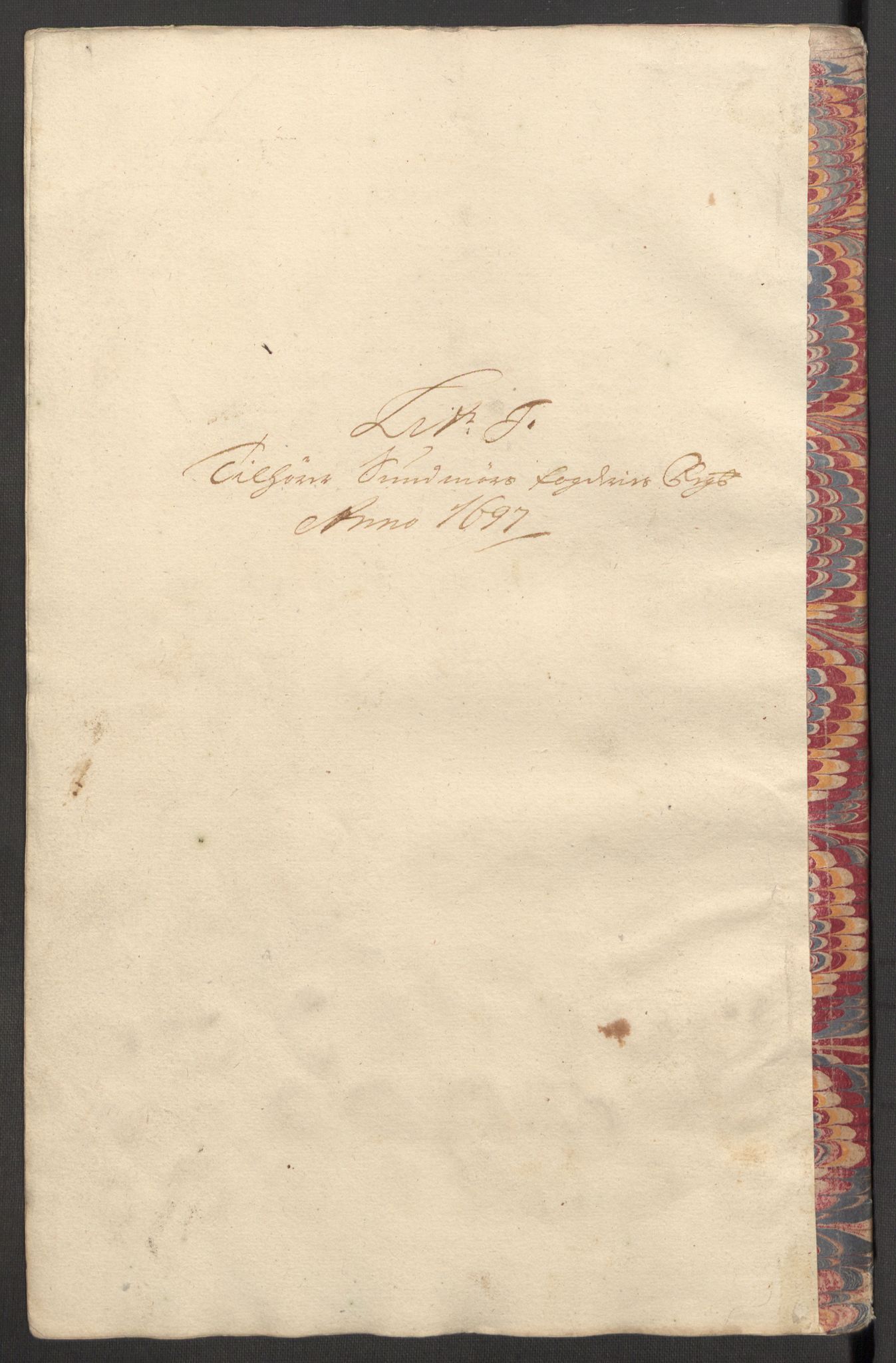 Rentekammeret inntil 1814, Reviderte regnskaper, Fogderegnskap, AV/RA-EA-4092/R54/L3556: Fogderegnskap Sunnmøre, 1696-1698, p. 252