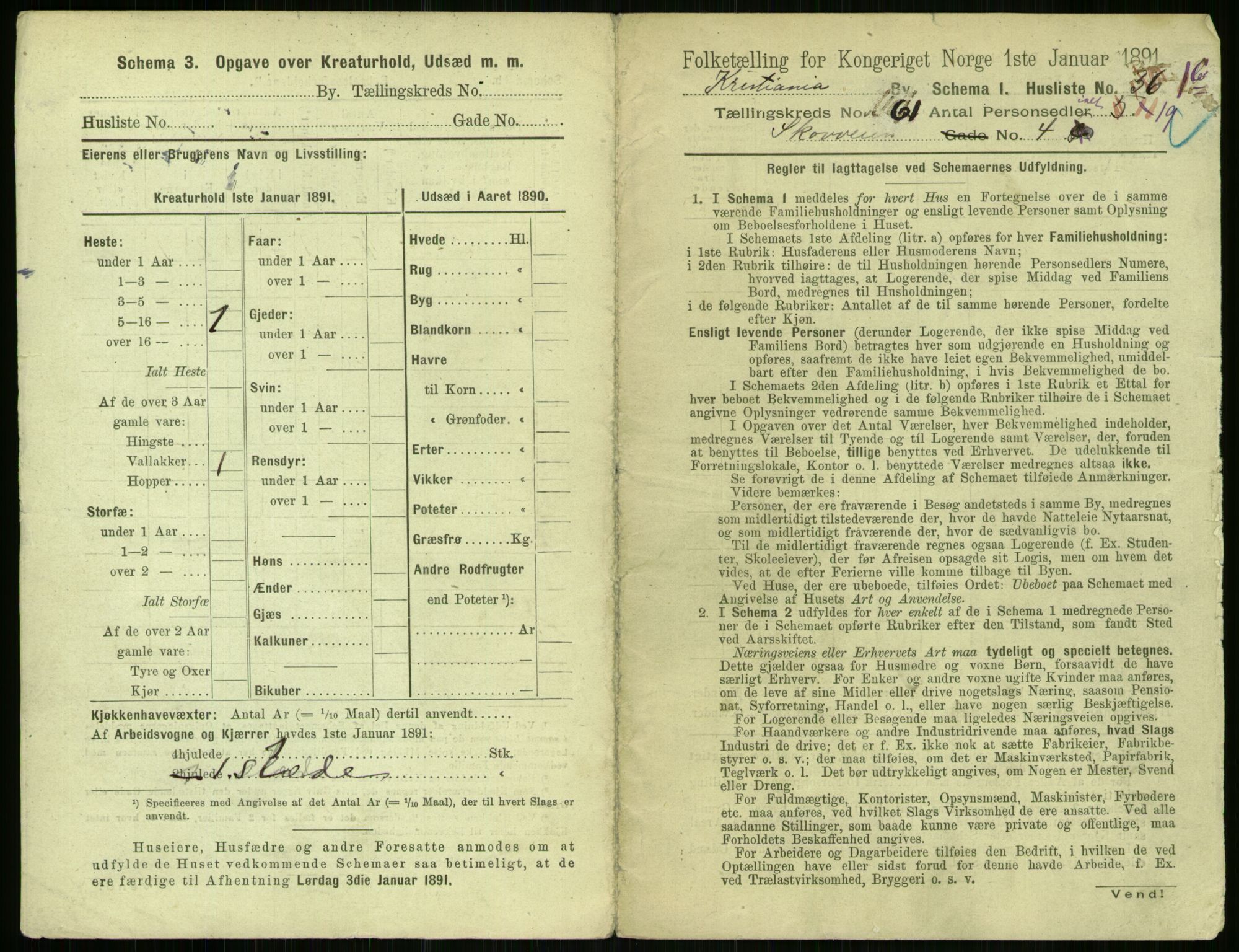 RA, 1891 census for 0301 Kristiania, 1891, p. 32321